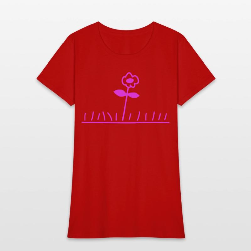 Pink Meadow Flower Spring Summer Grass Flowers Fun