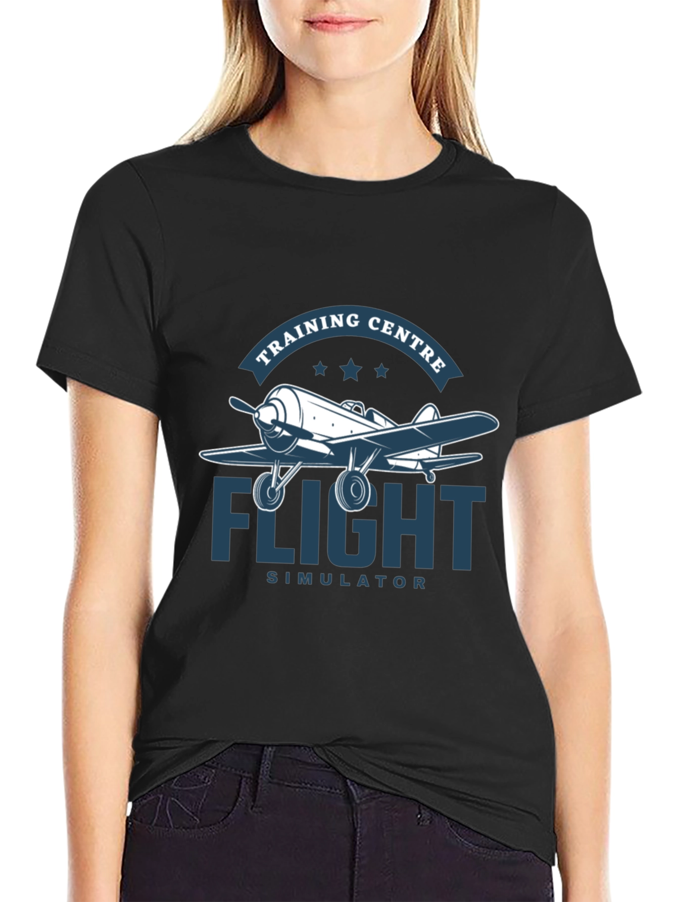 Flight Simulator Training Centre Graphic Tee