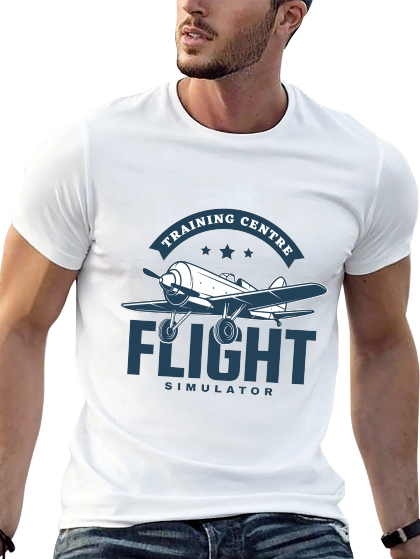 Flight Simulator Training Centre Graphic Tee
