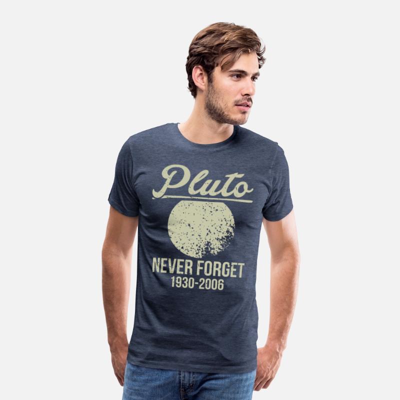 Pluto Never Forget Astronomy Tee