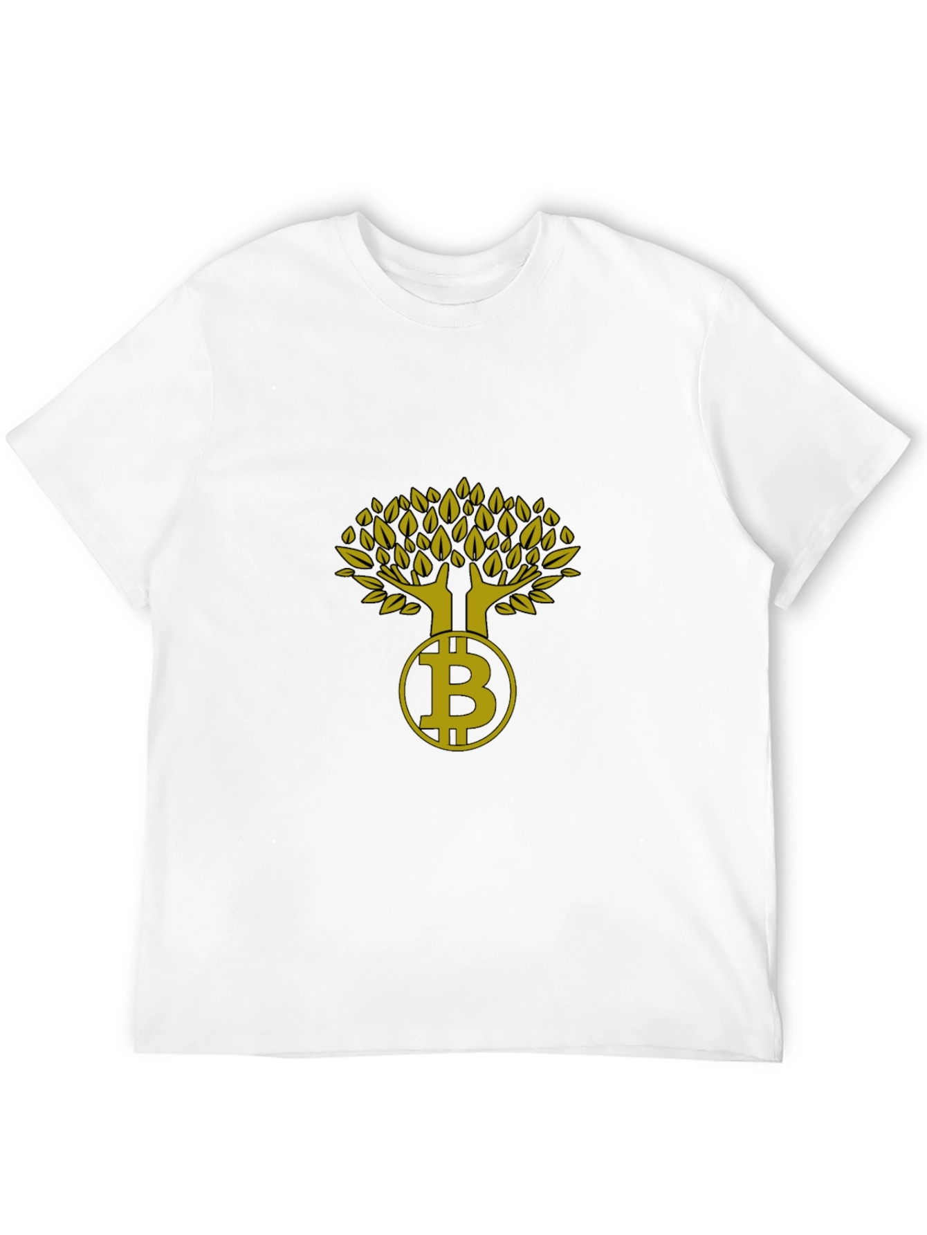 Bitcoin Tree Graphic Tee - Crypto Investor Fashion
