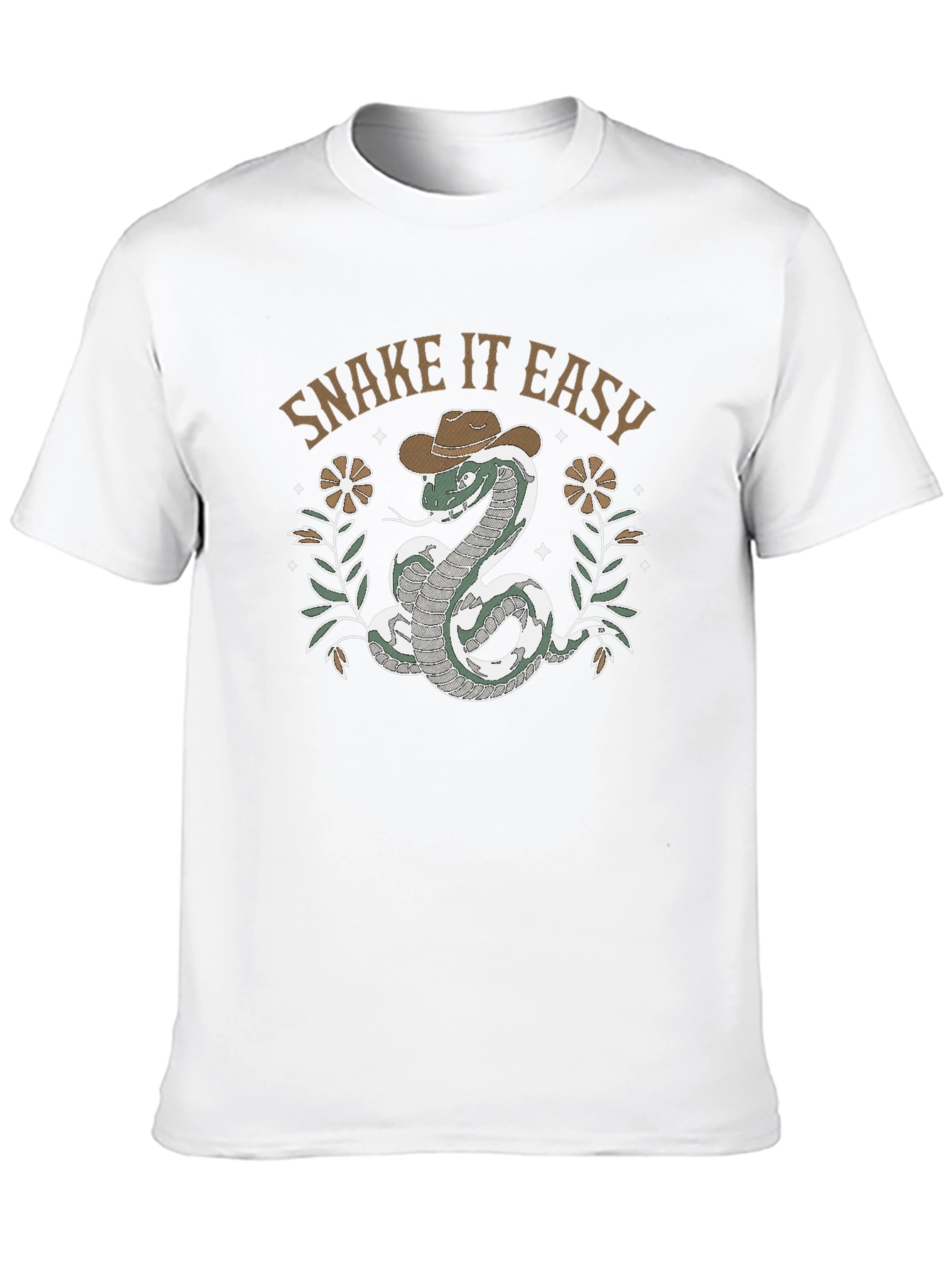 Snake It Easy Graphic T-Shirt