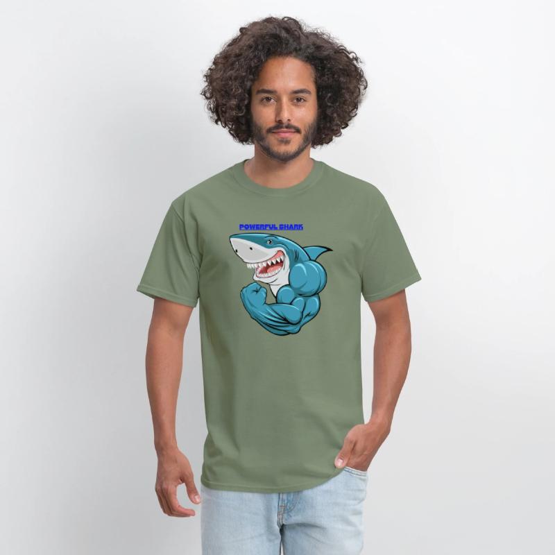 Powerful shark