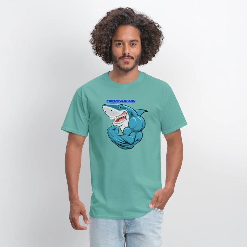 Powerful shark