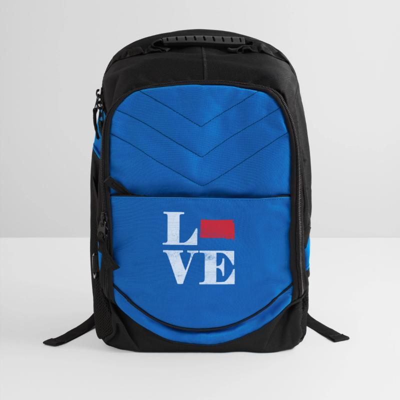 Proud America State Land Map Love South Dakota