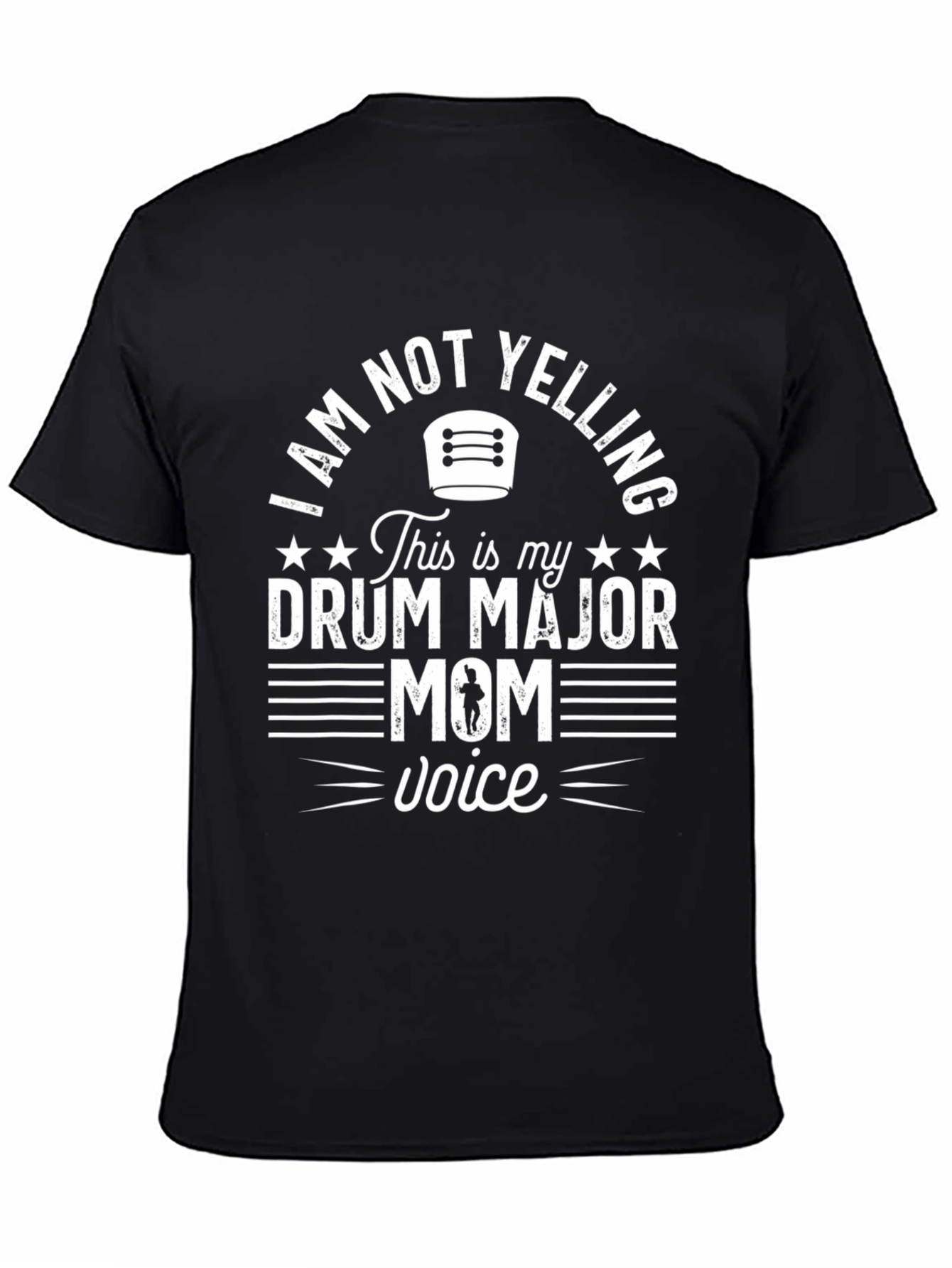 Drum Major Mom Voice T-Shirt