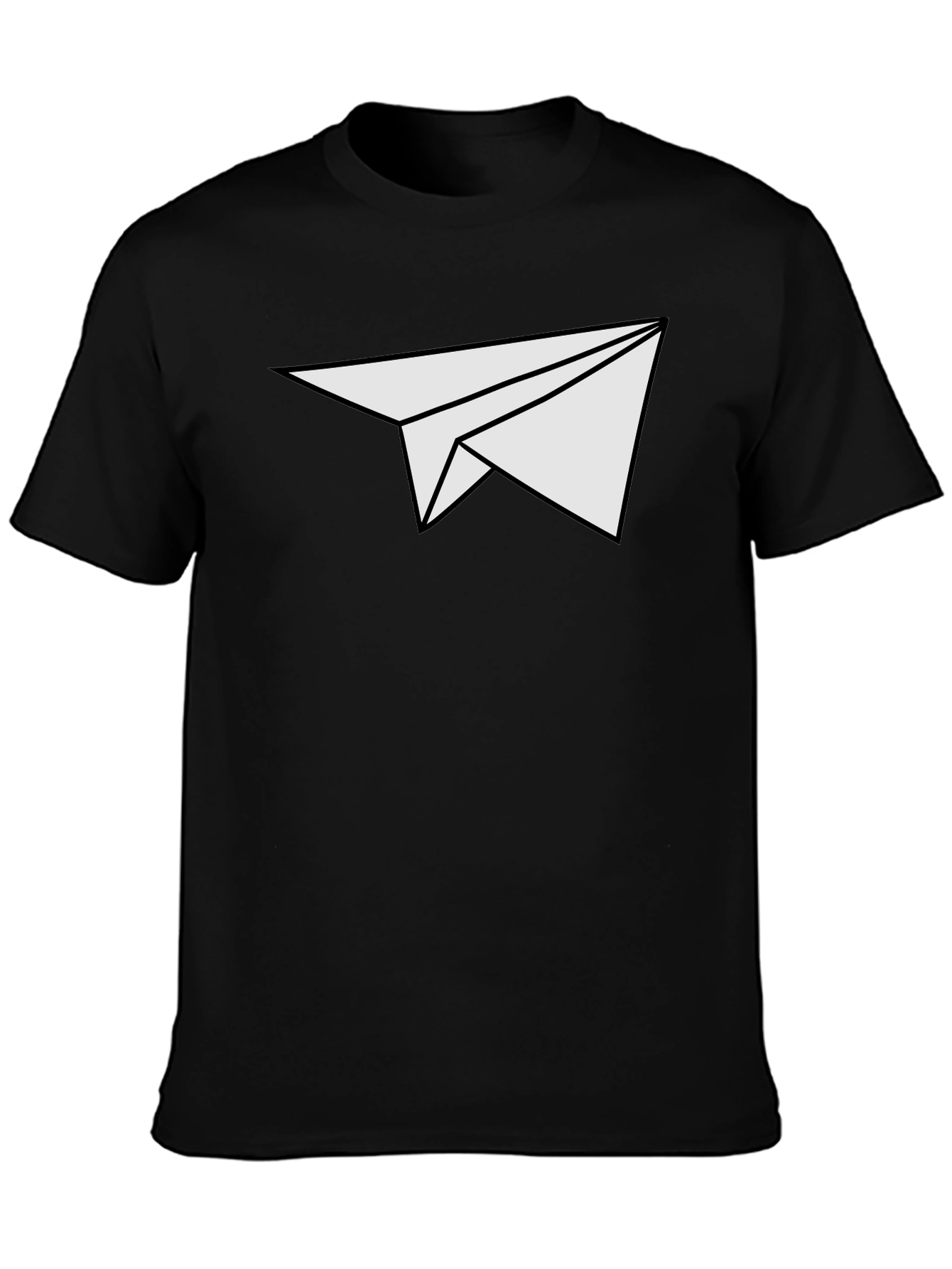 Paper Airplane Graphic Tee - Stylish Comfort