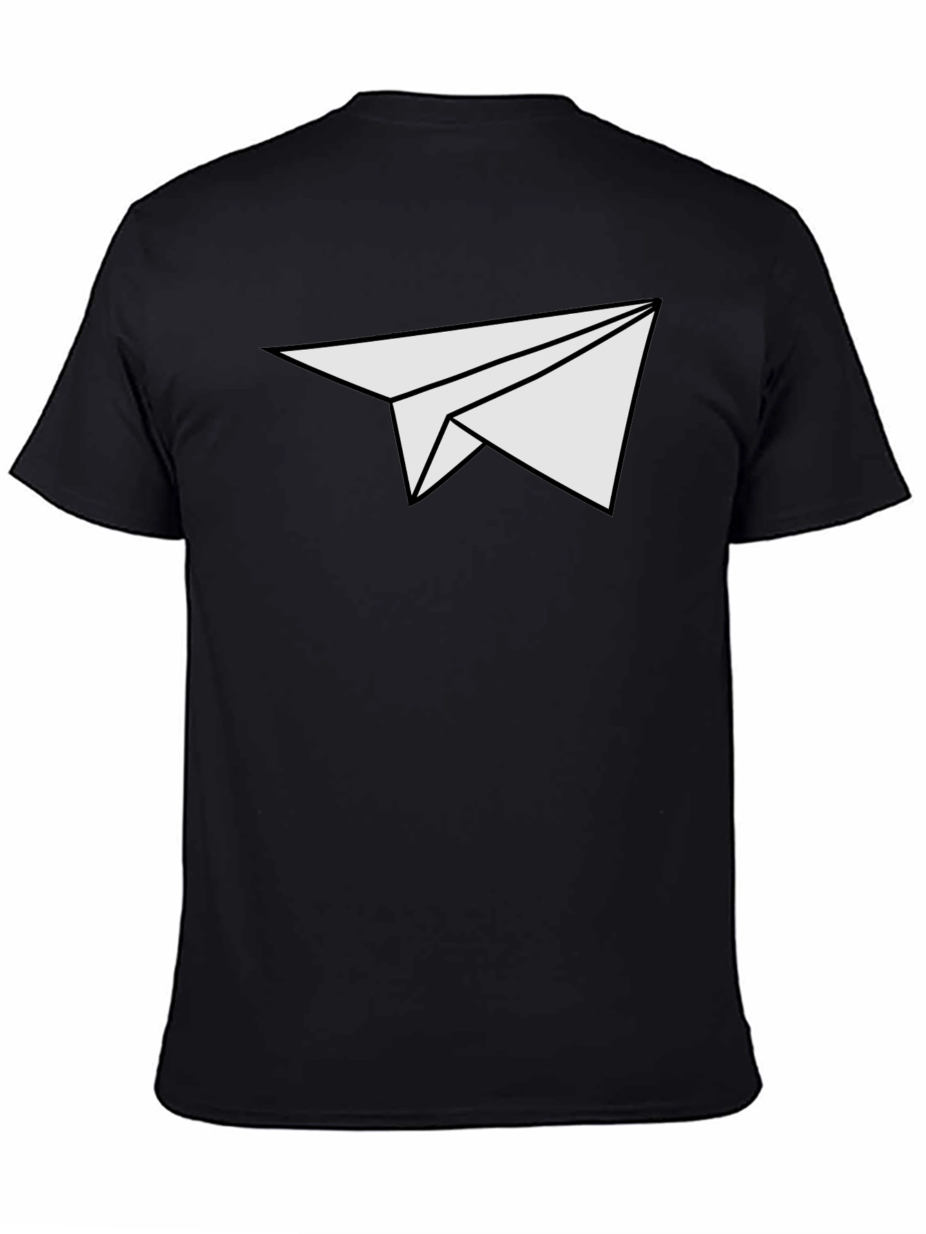 Paper Airplane Graphic Tee - Stylish Comfort