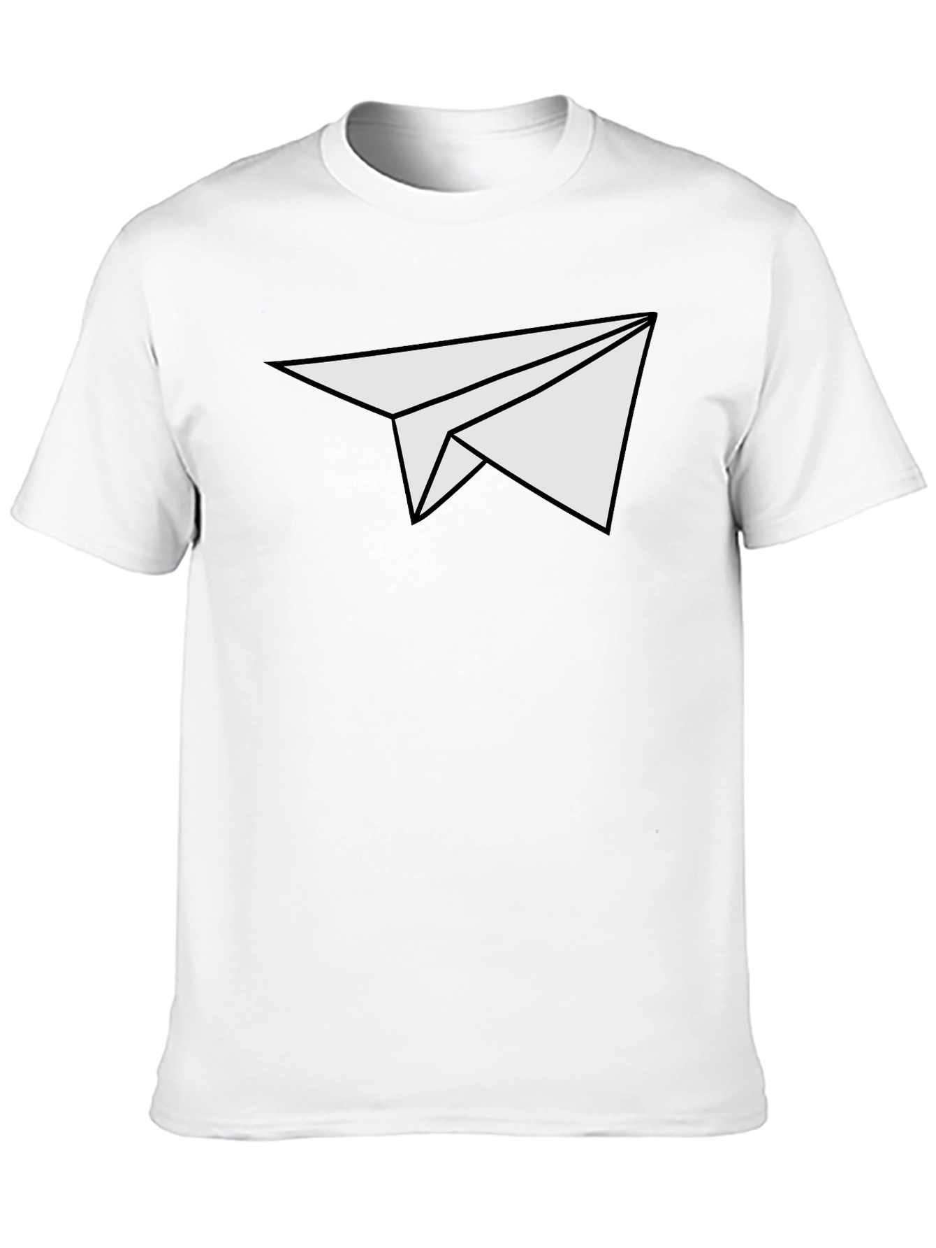 Paper Airplane Graphic Tee - Stylish Comfort