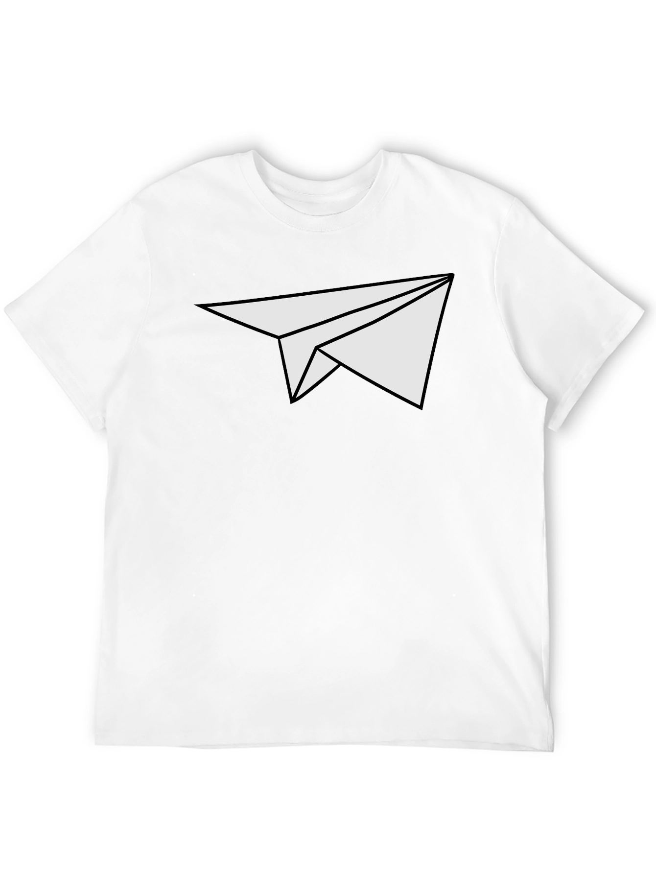 Paper Airplane Graphic Tee - Stylish Comfort