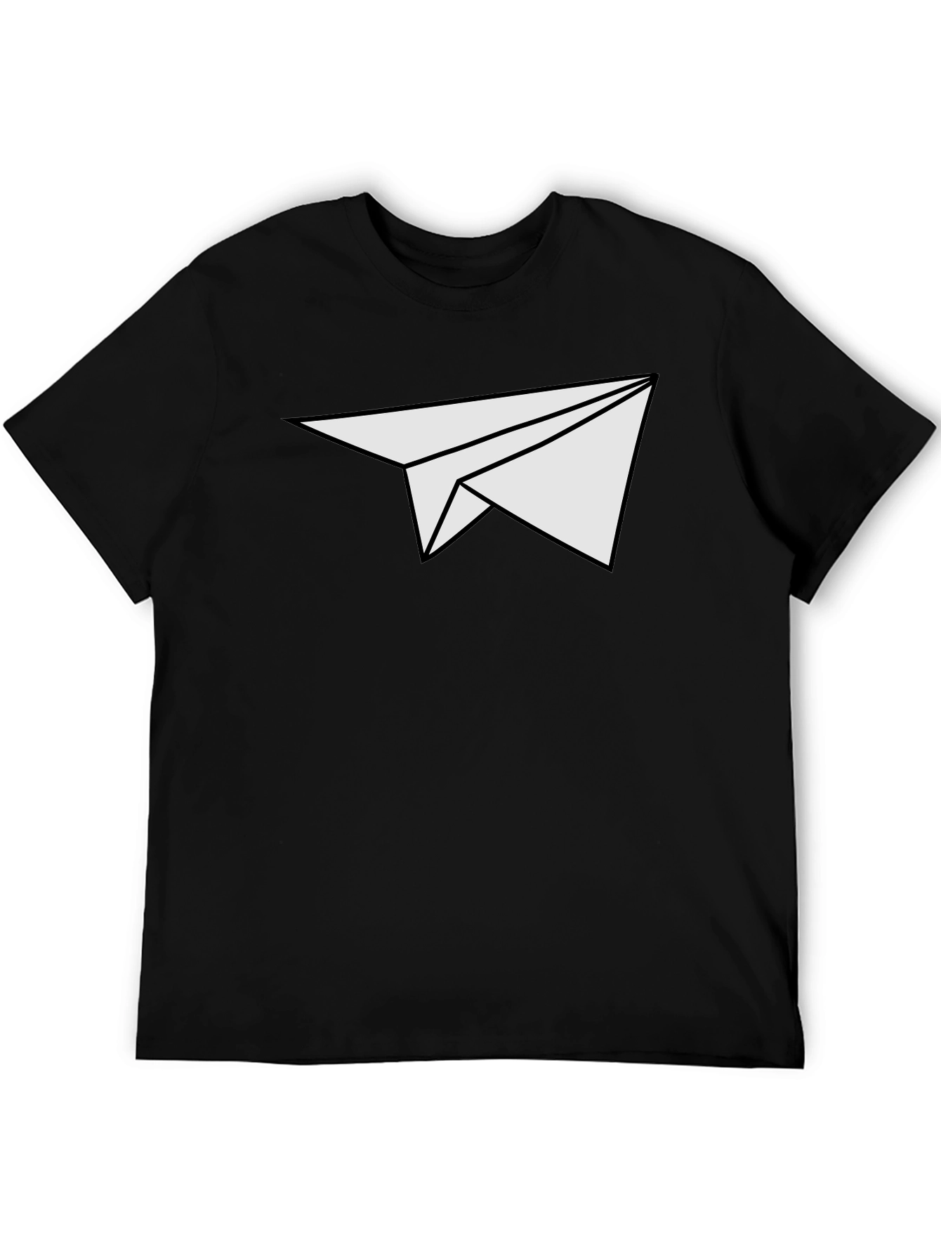 Paper Airplane Graphic Tee - Stylish Comfort