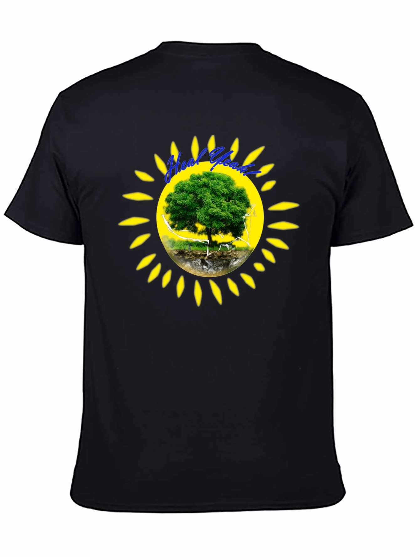 Heal Speak Tree Graphic T-Shirt - Nature Inspired Design