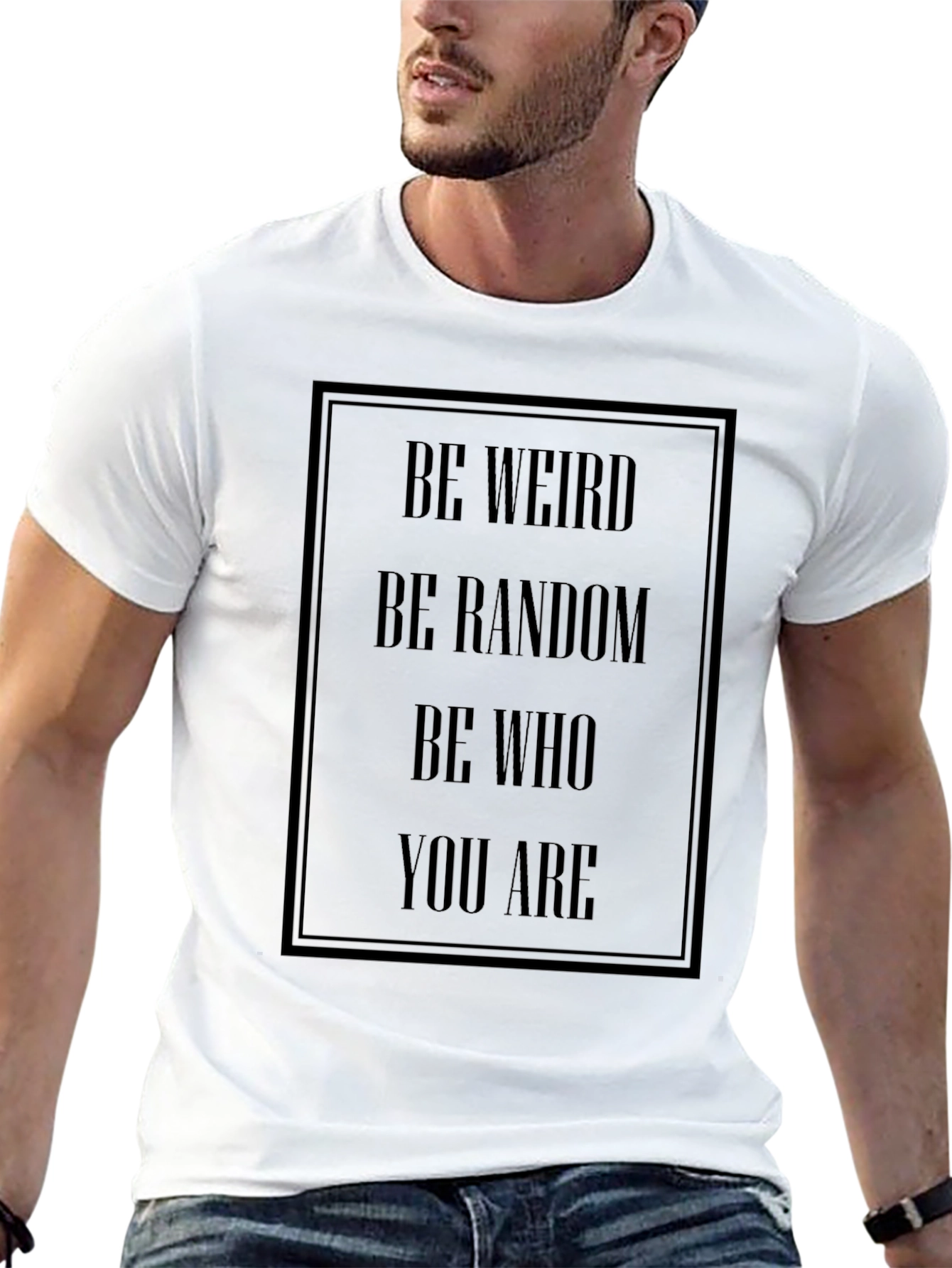 Be Weird T-Shirt - Random Unique Comfortable