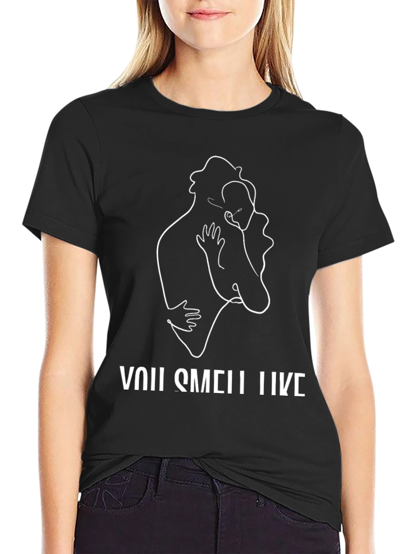 You Smell Like Love T-Shirt - Black