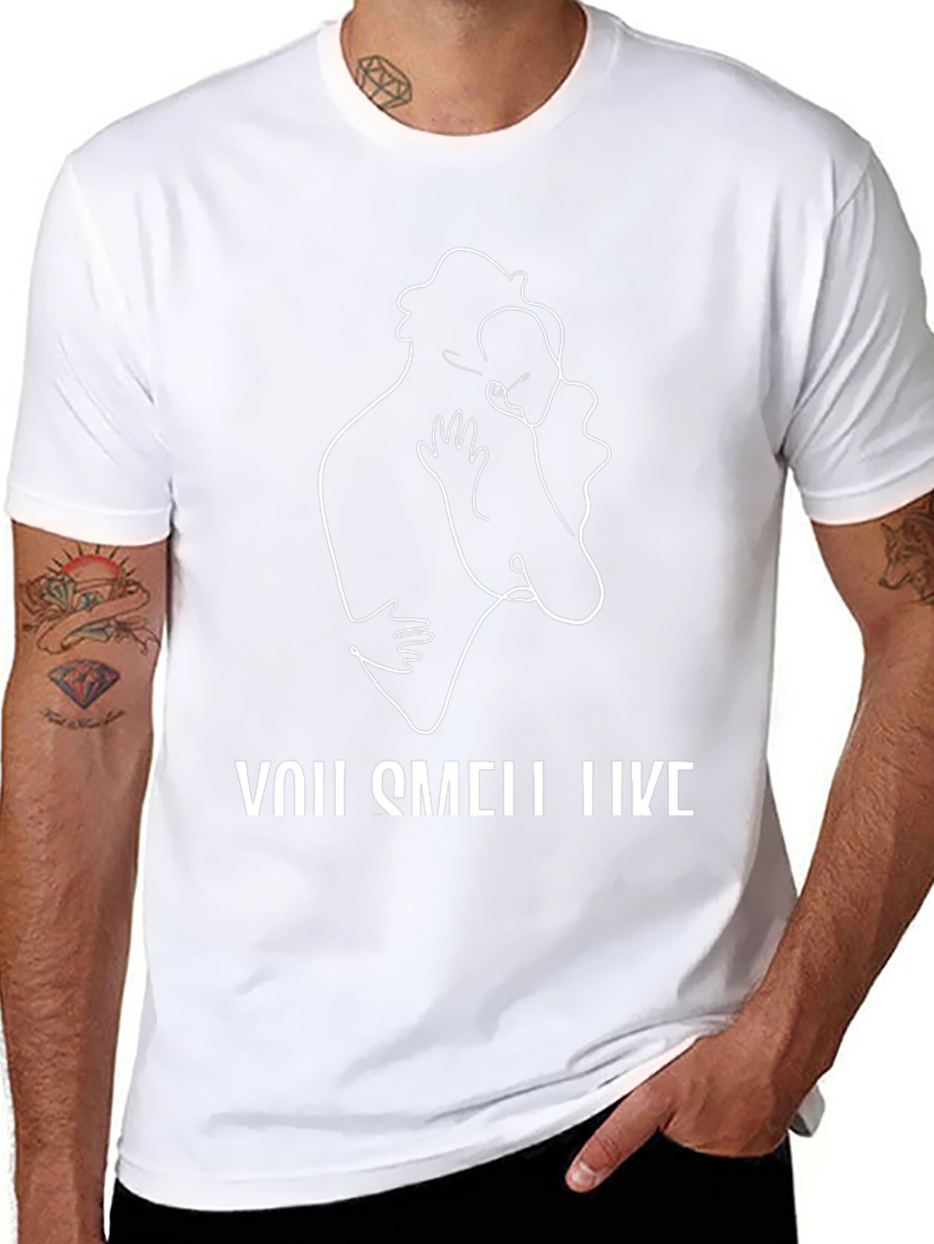 You Smell Like Love T-Shirt - Black