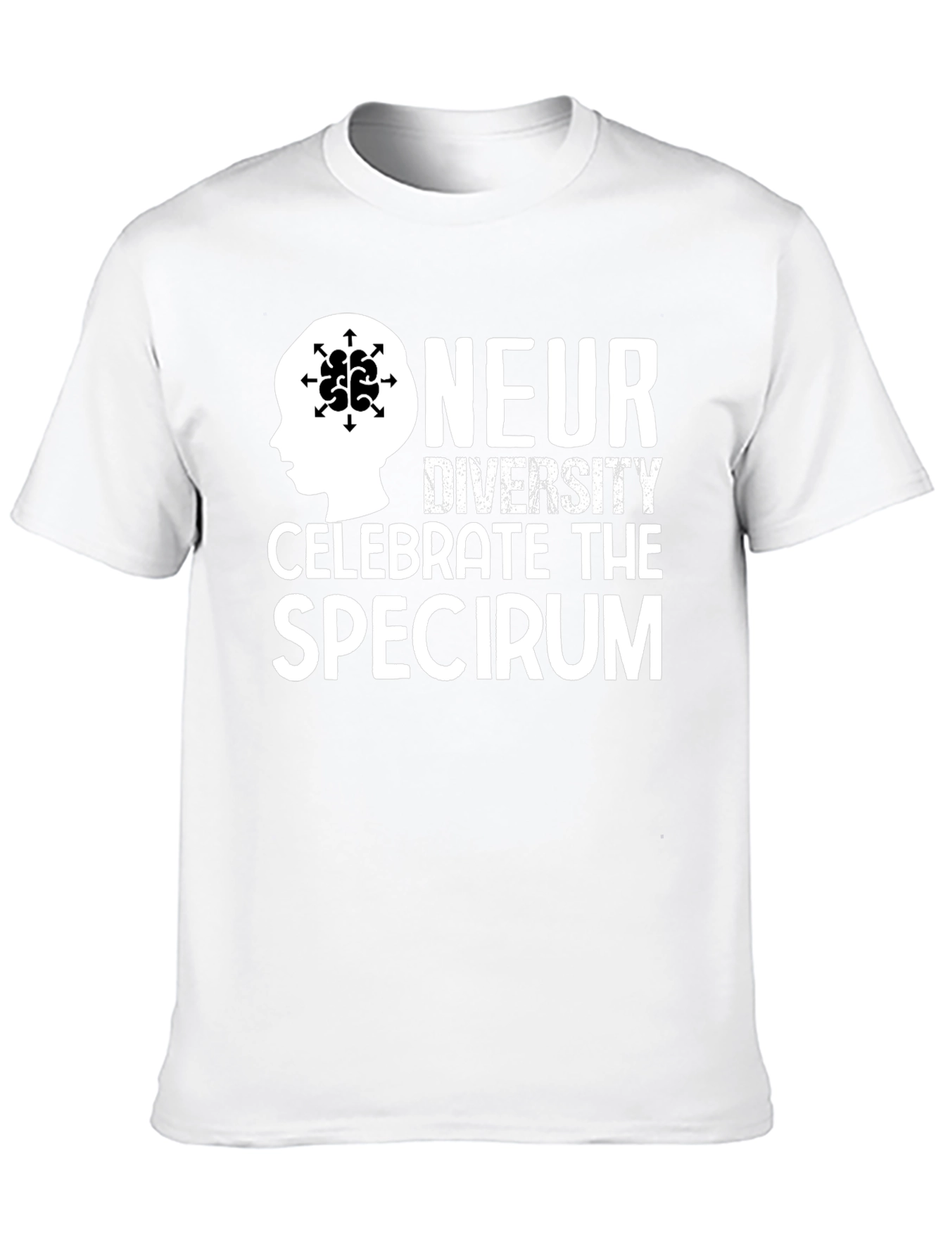 Neurodiversity Celebrate the Spectrum Graphic Tee