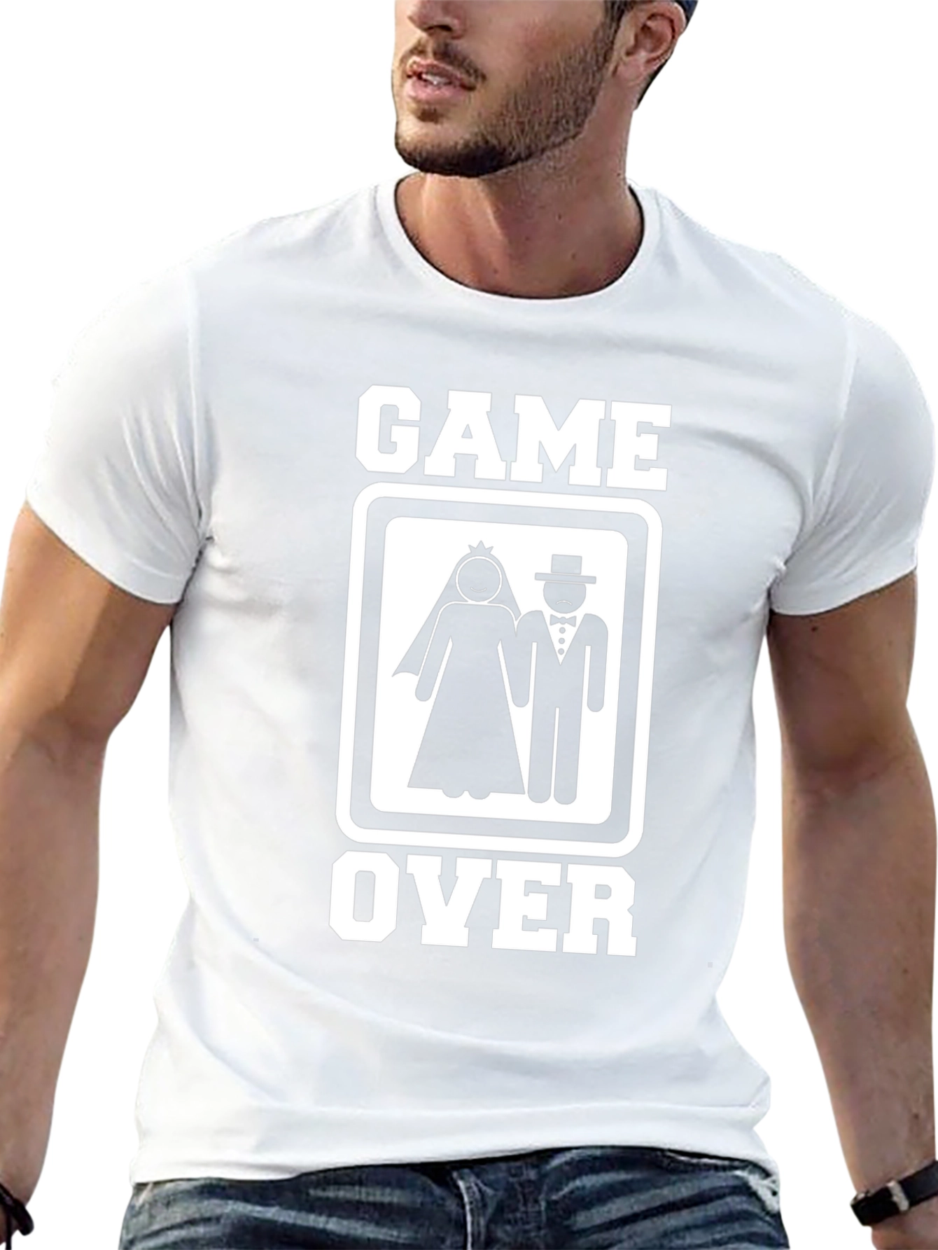 Game Over Wedding T-Shirt