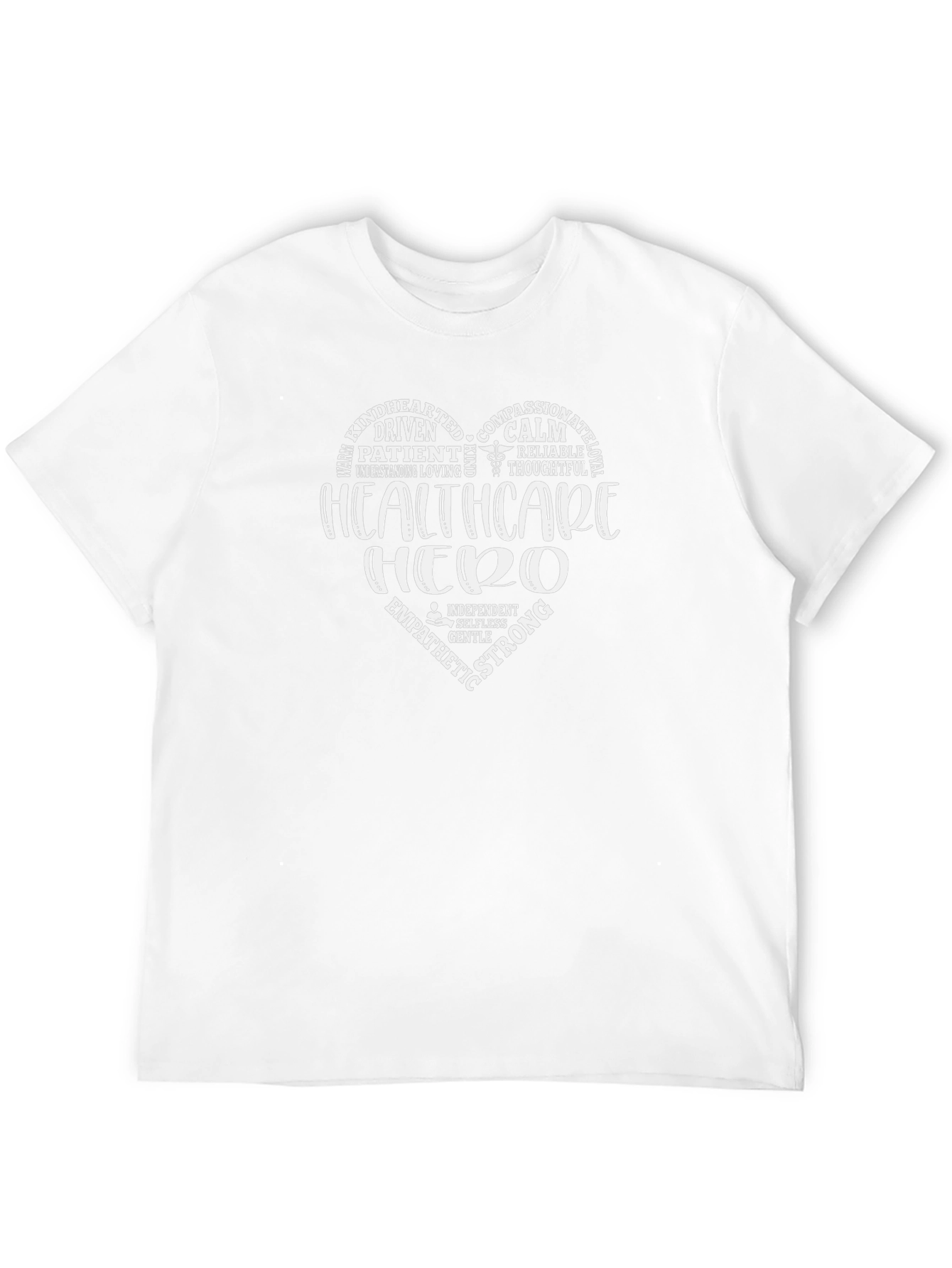 Healthcare Hero Heart Graphic Tee - Unisex