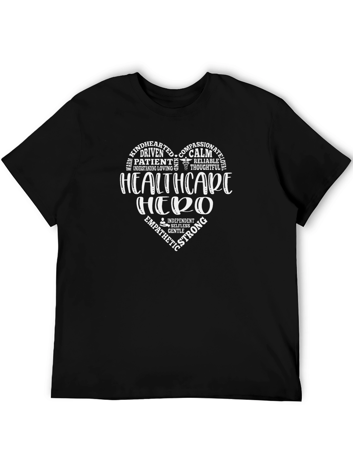 Healthcare Hero Heart Graphic Tee - Unisex