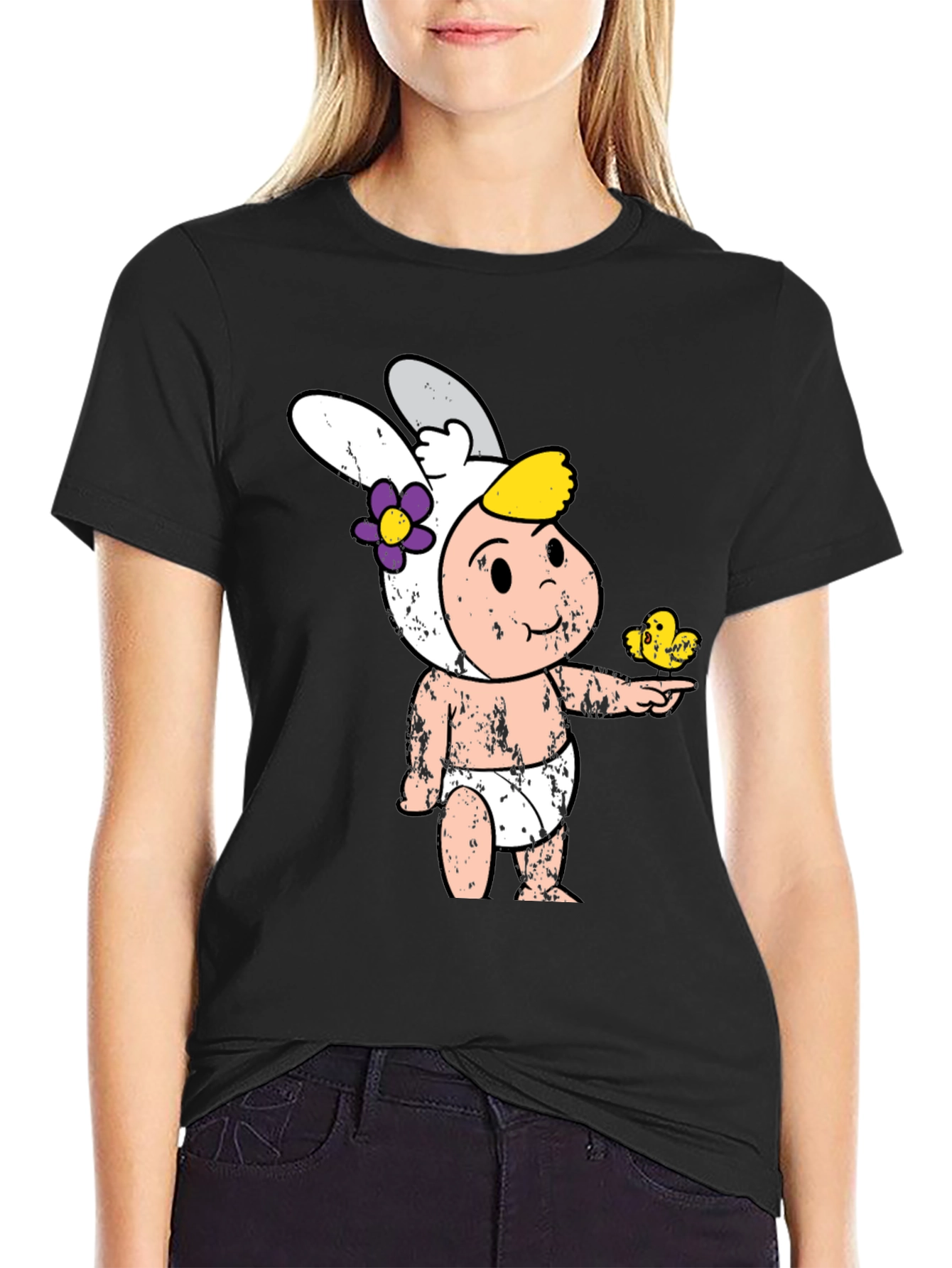 Baby Bunny Costume Graphic Tee
