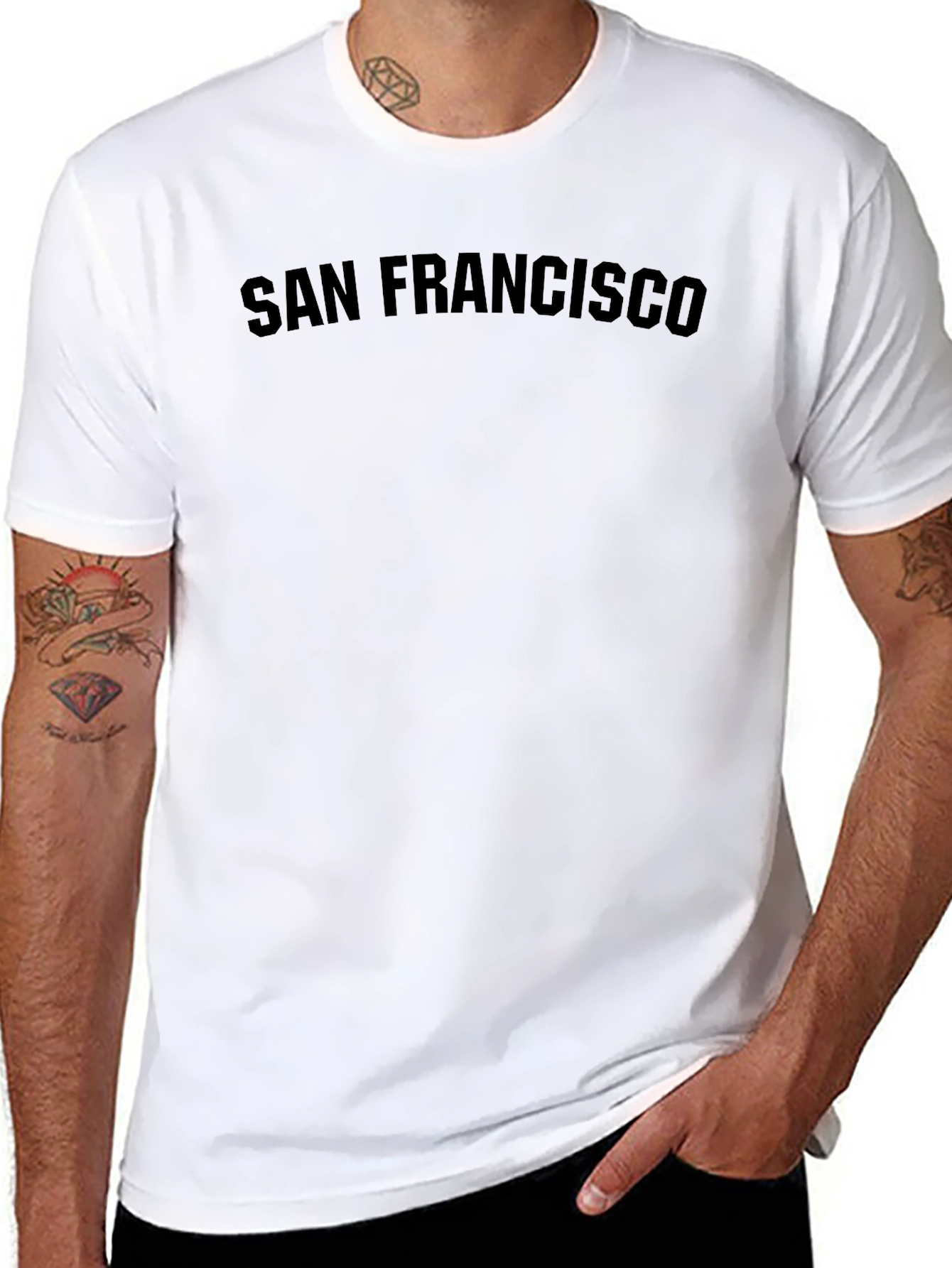 San Francisco Graphic Tee - Classic Black T-Shirt