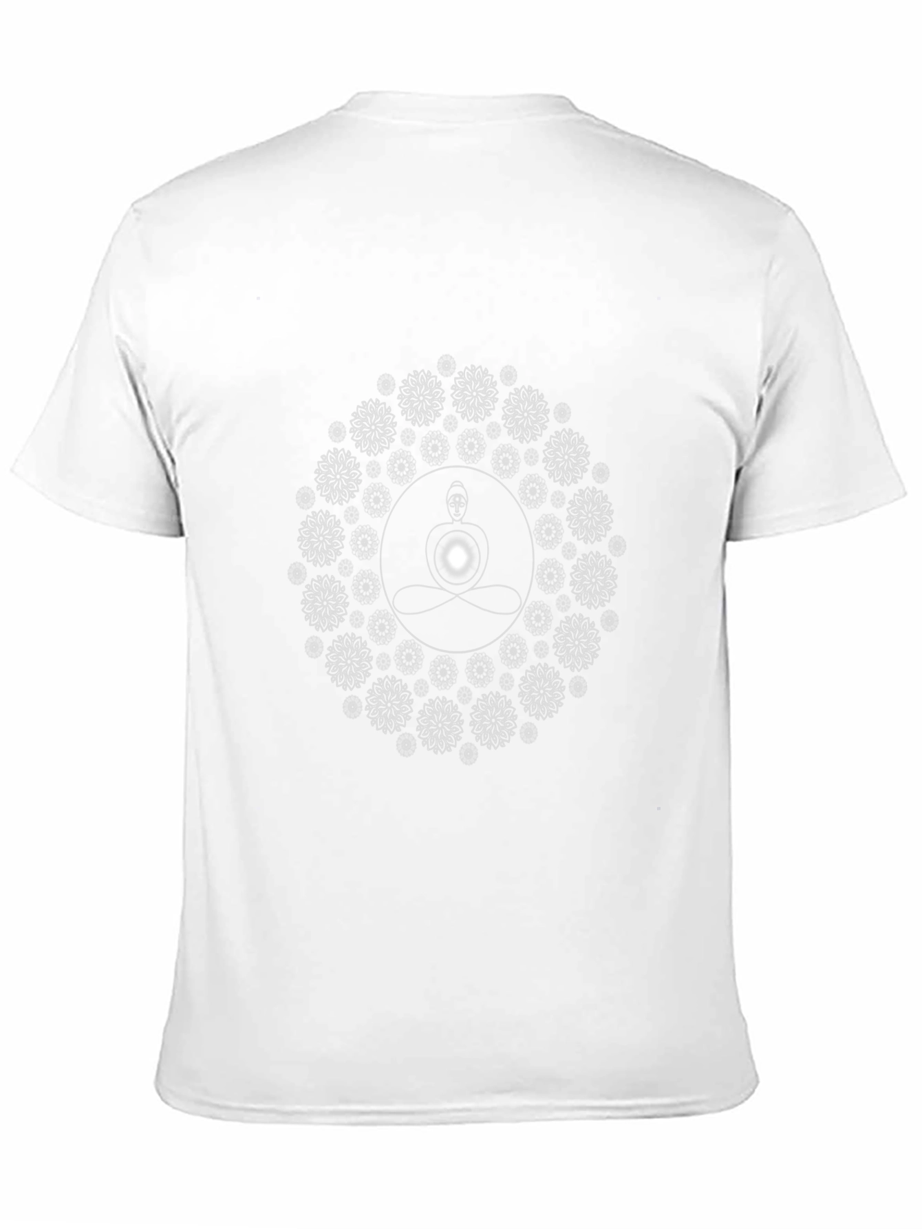 Enlightened Mandala Tee - Black Cotton Blend