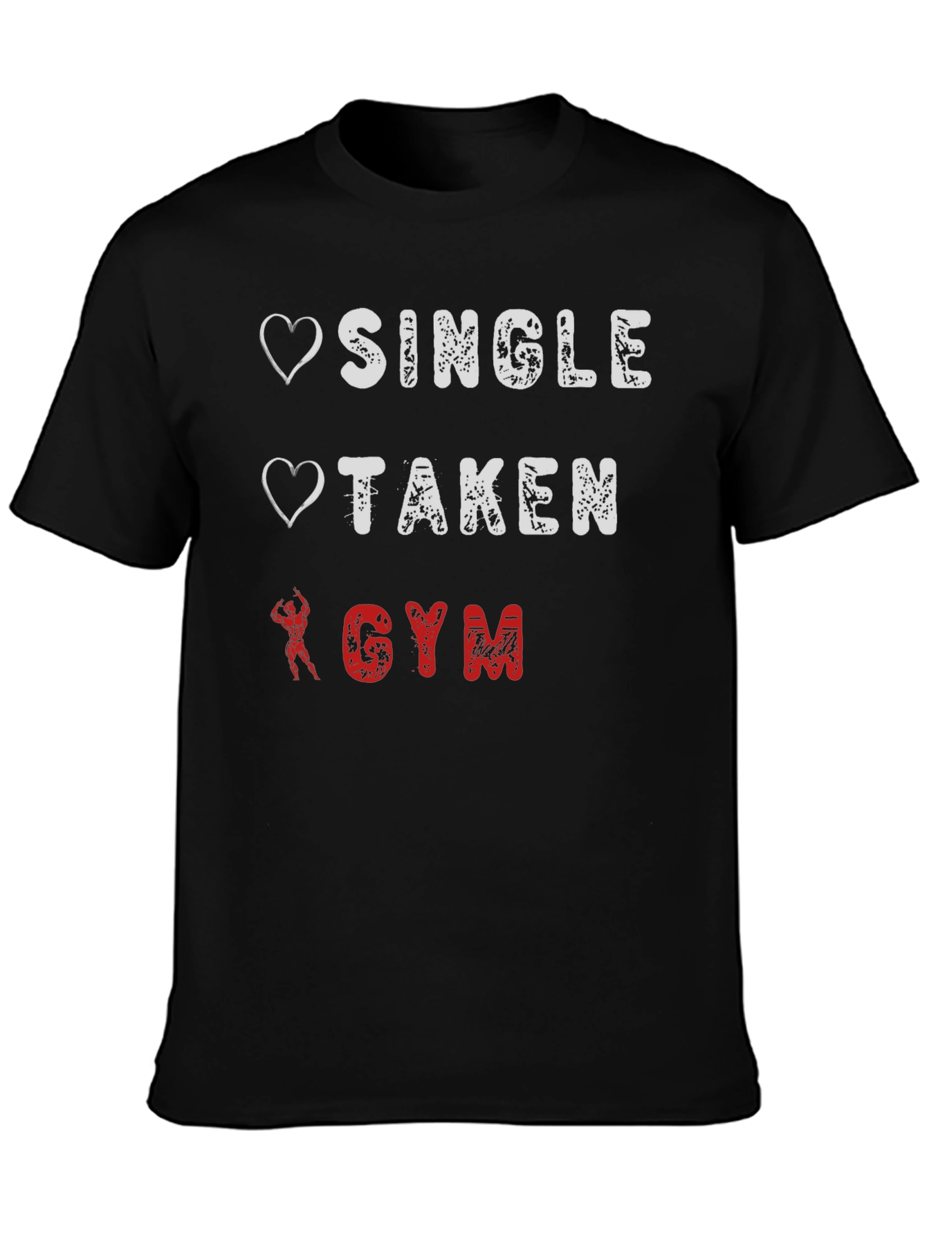 Gym Obsessed Funny Graphic T-Shirt