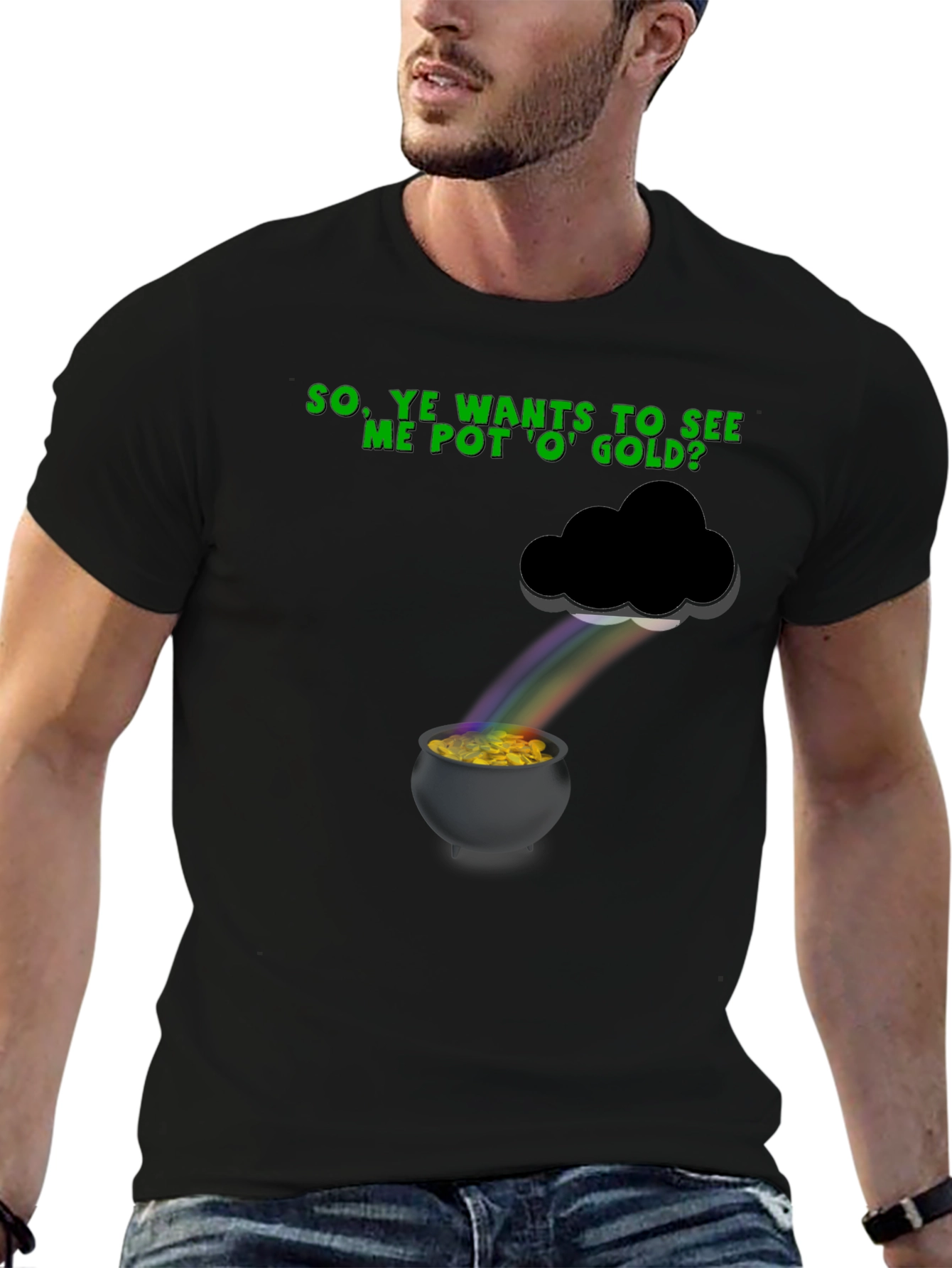 Lucky Leprechauns Gold Graphic Tee