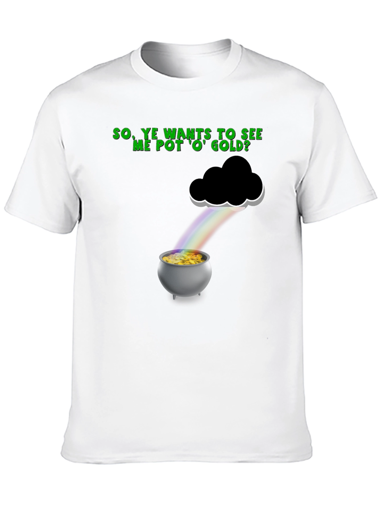Lucky Leprechauns Gold Graphic Tee