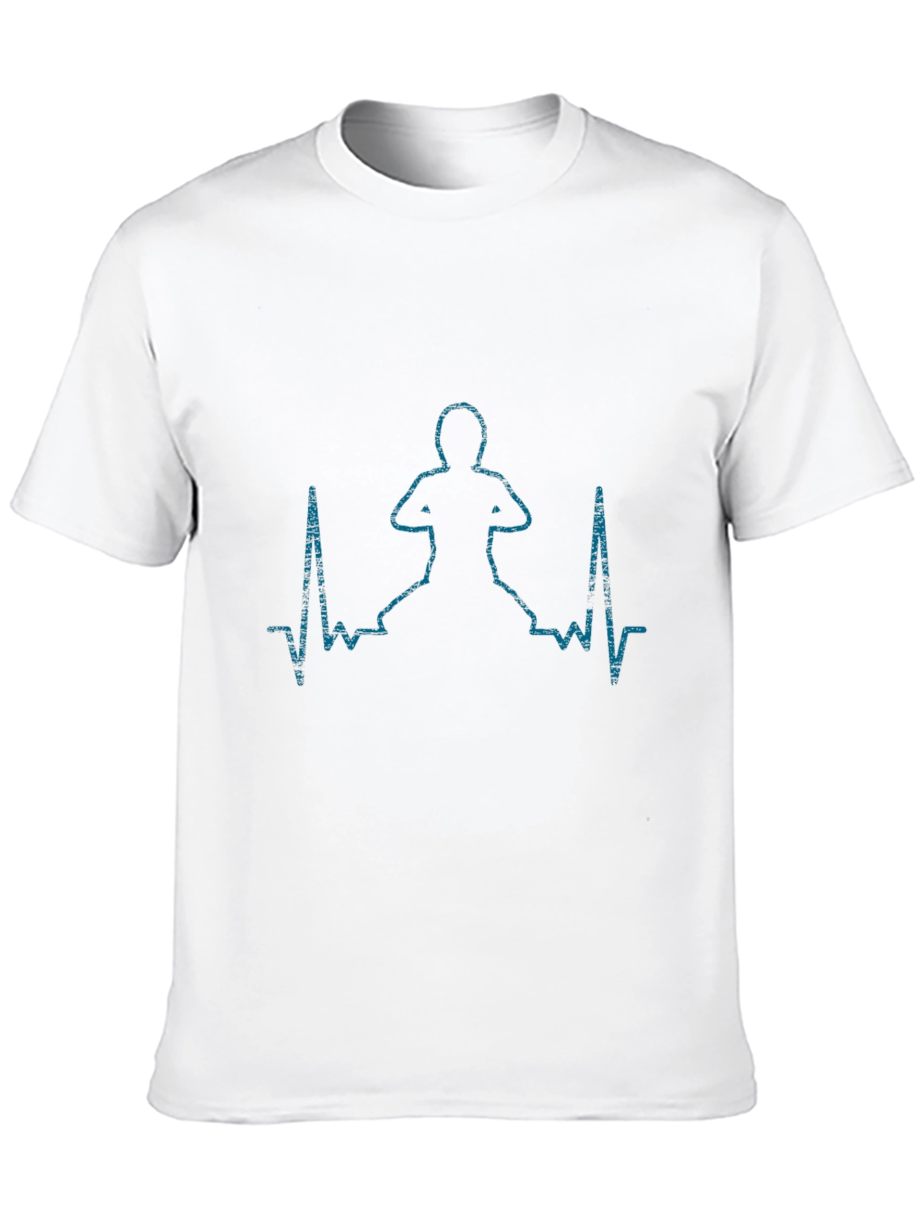 Yoga Heartbeat Tee - Meditate in Style