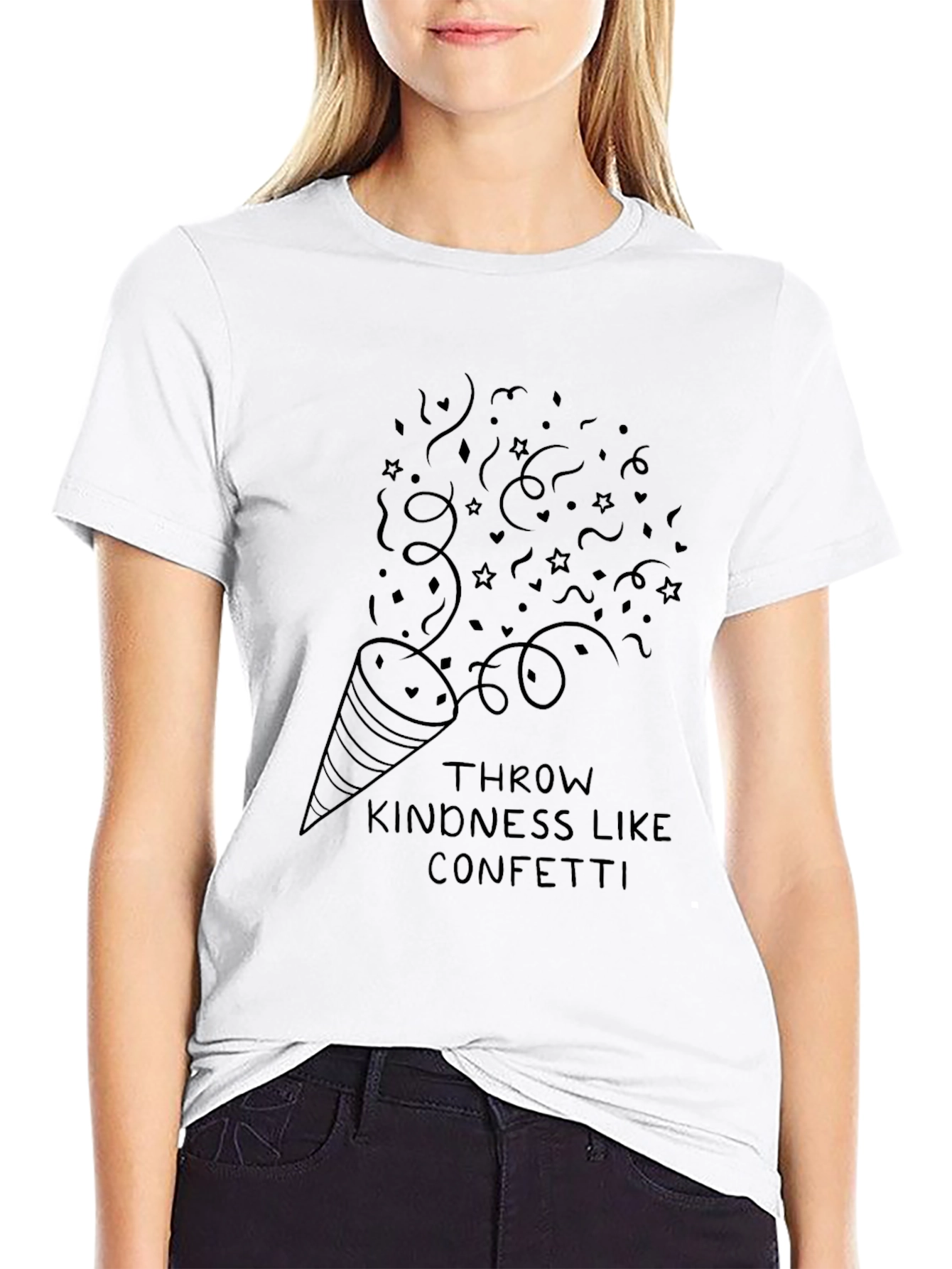 Throw Kindness Like Confetti Graphic Tee