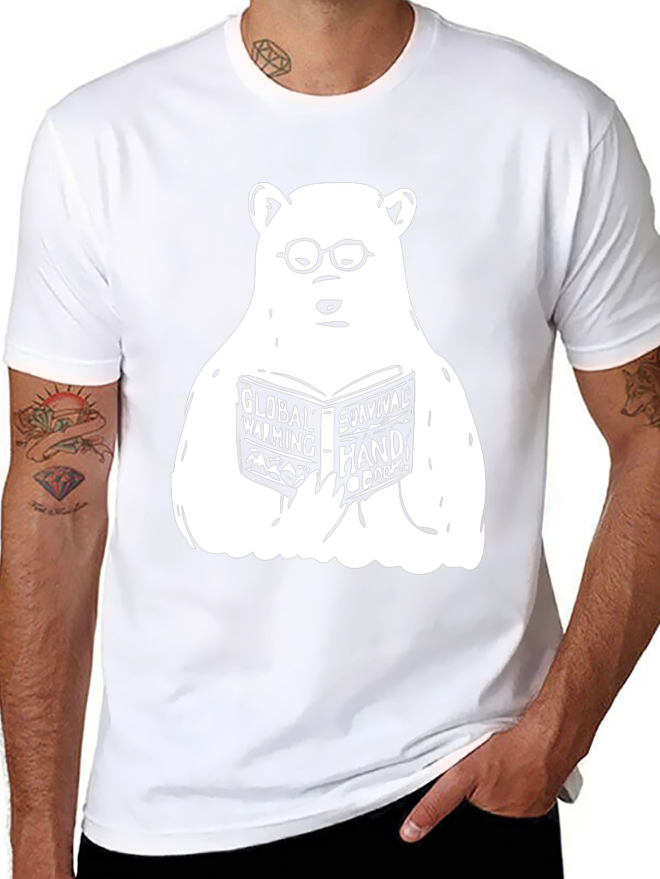 Global Warming Survival Handbook T-Shirt