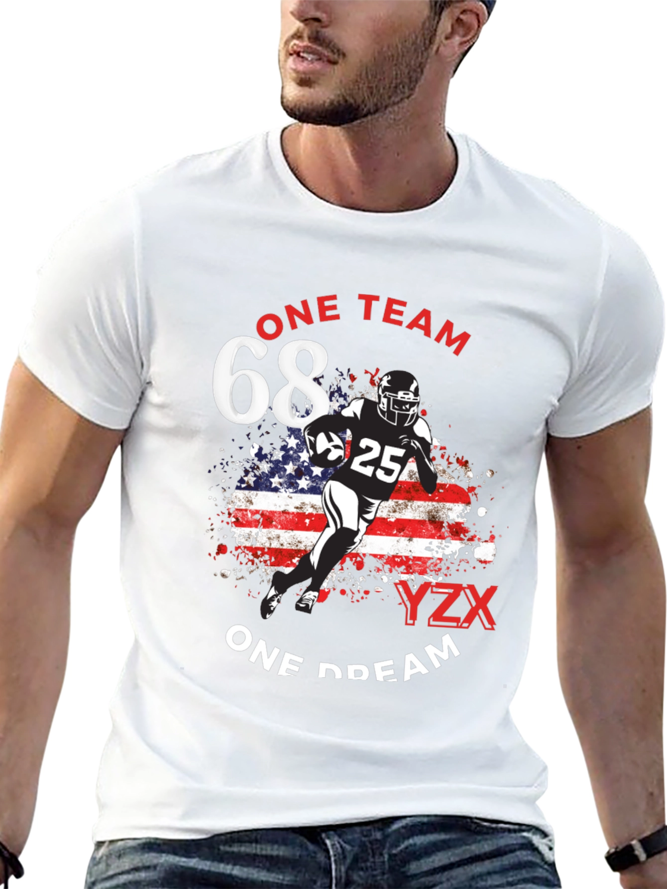 One Team One Dream Football T-Shirt
