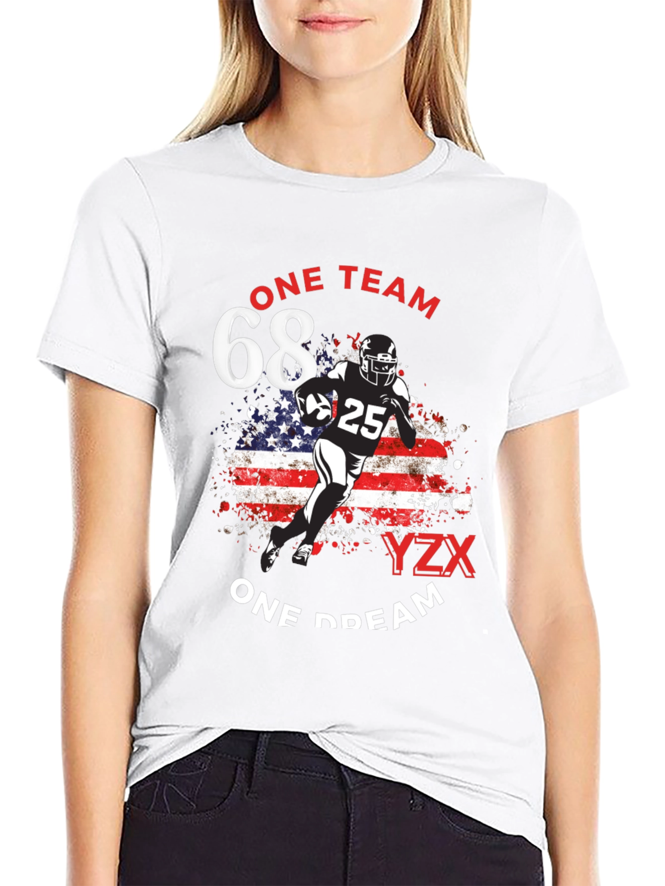 One Team One Dream Football T-Shirt