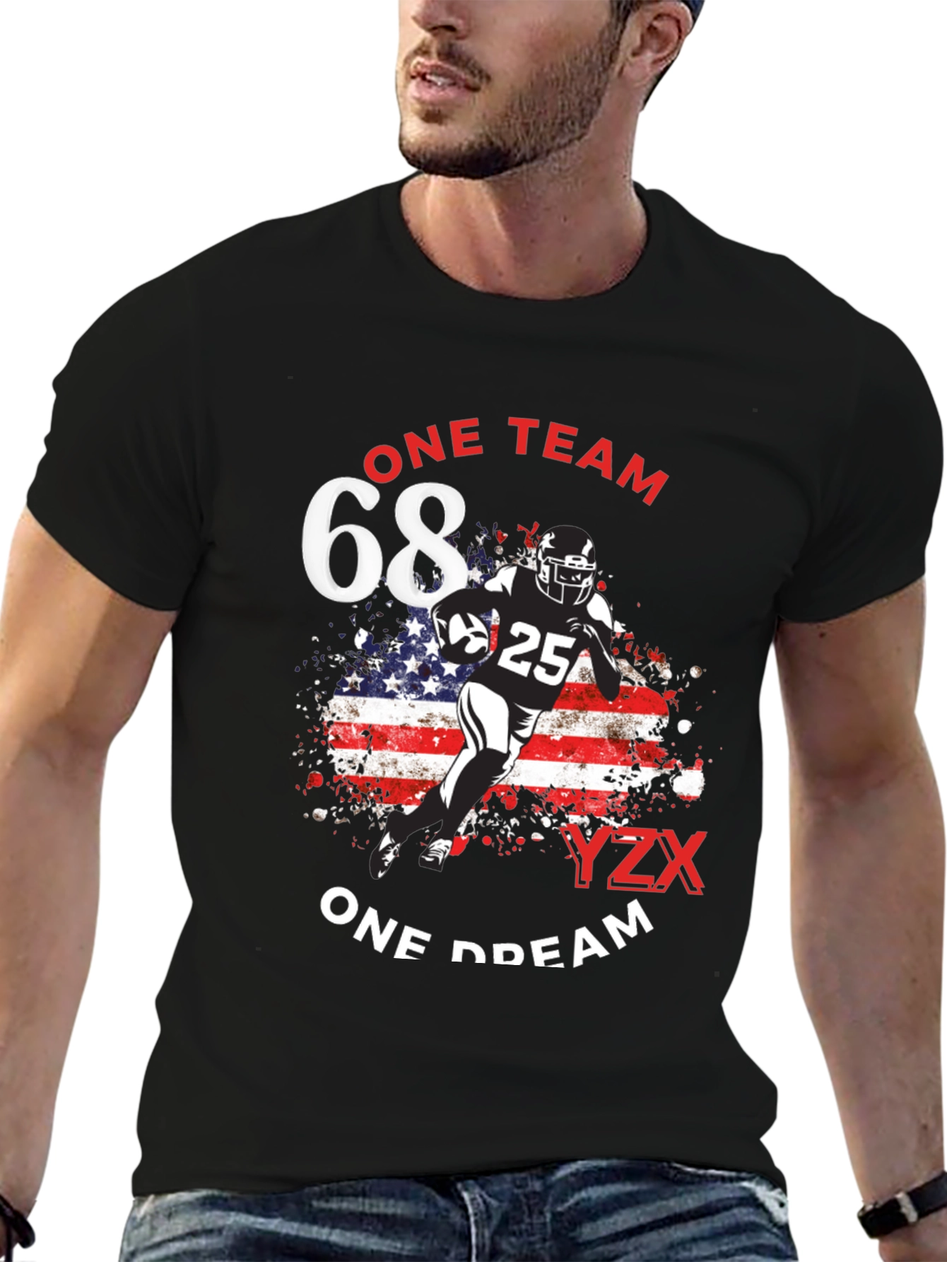 One Team One Dream Football T-Shirt