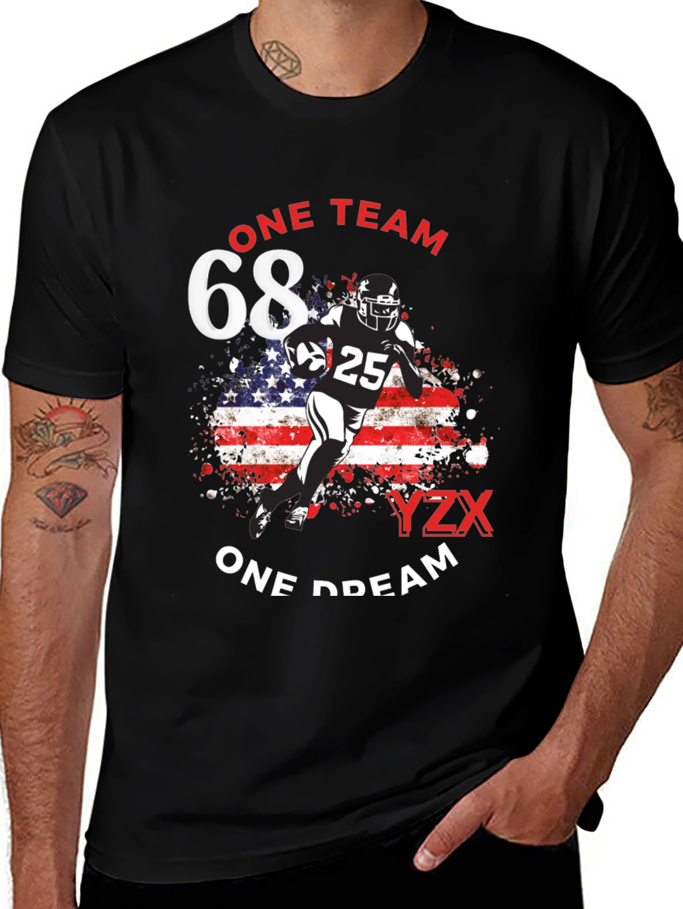 One Team One Dream Football T-Shirt