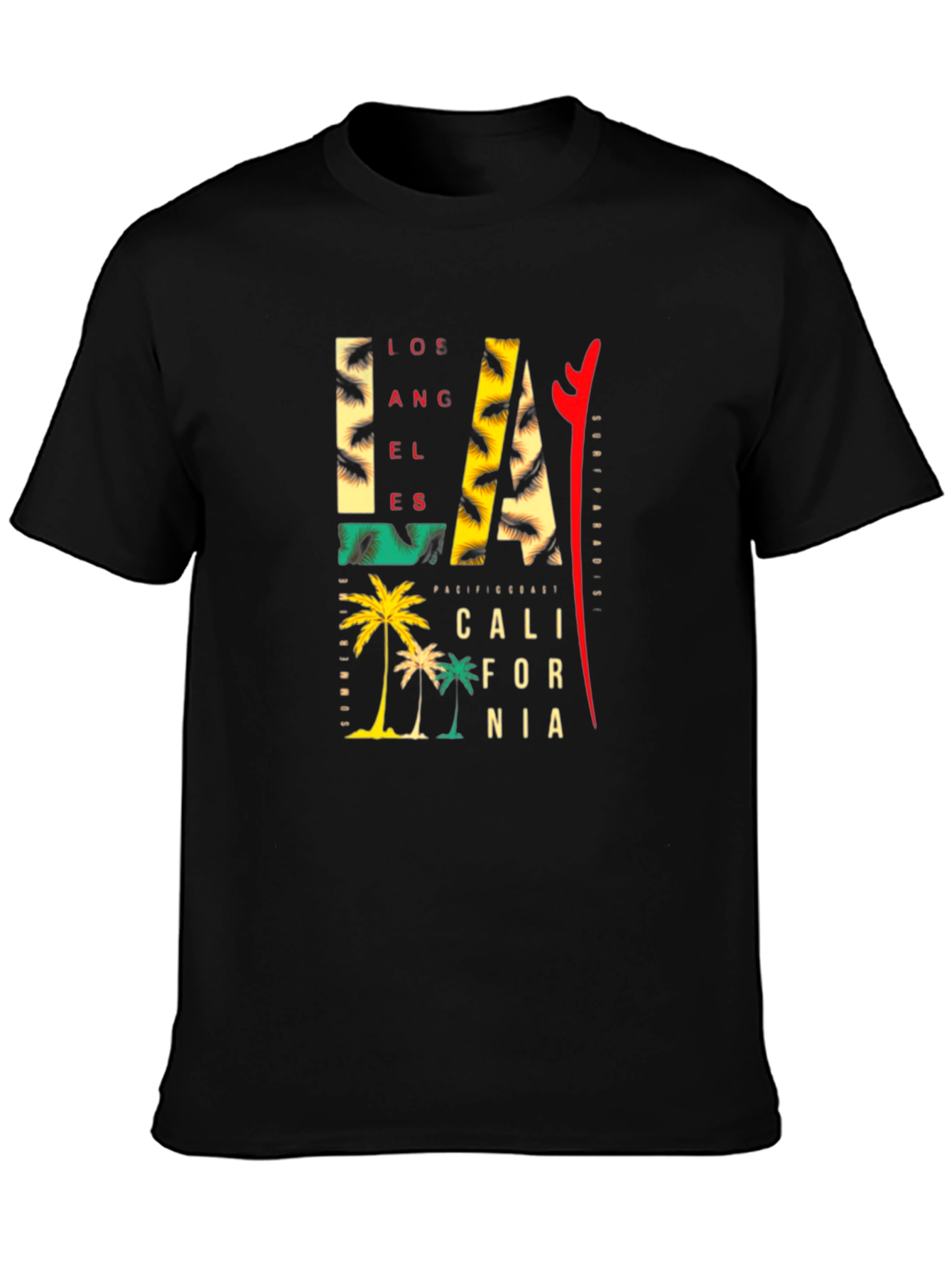 LA California Graphic Print T-Shirt