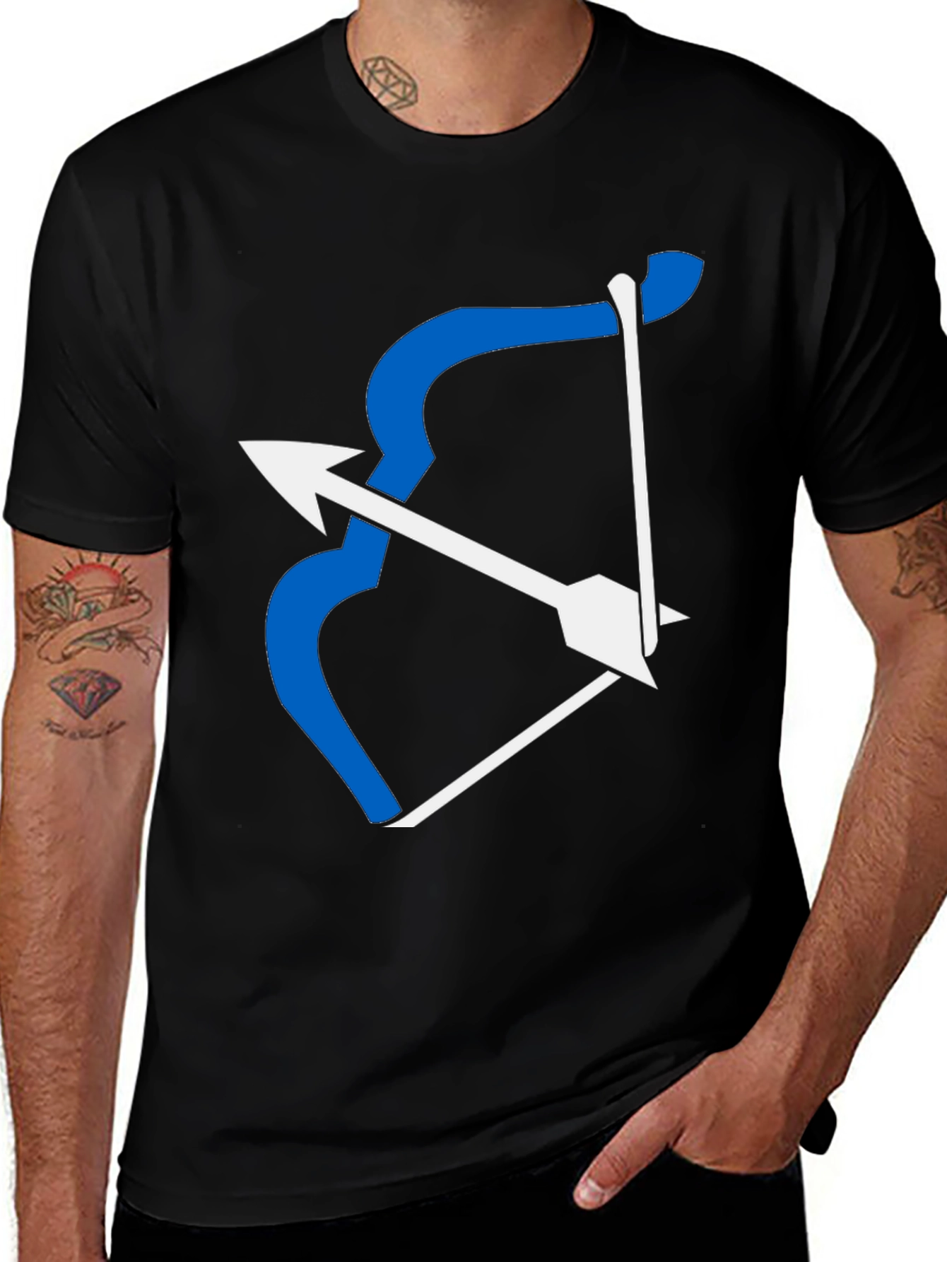 Archer Bow and Arrow Graphic Tee - Classic Fit