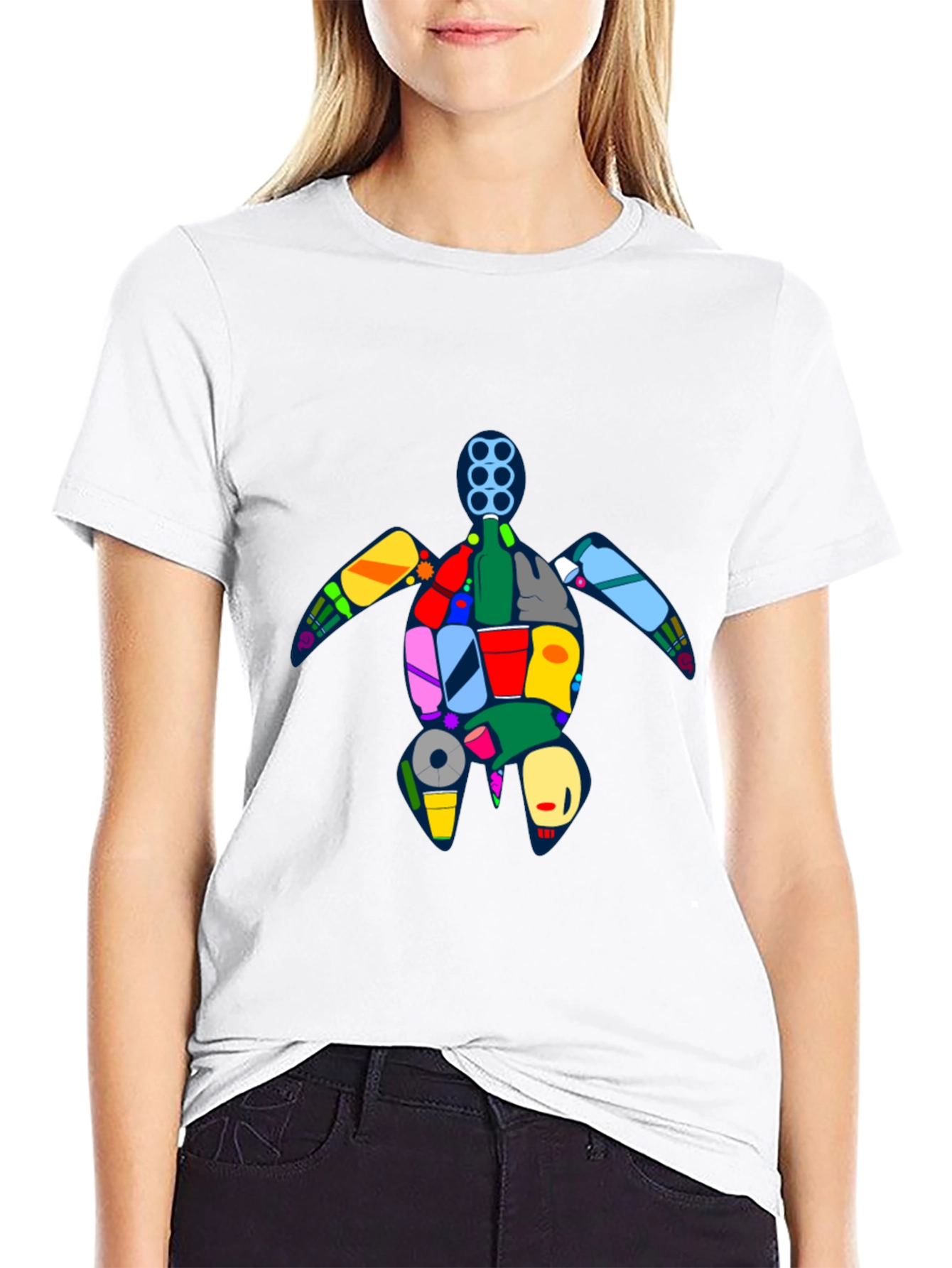 Turtle Trash Graphic Tee