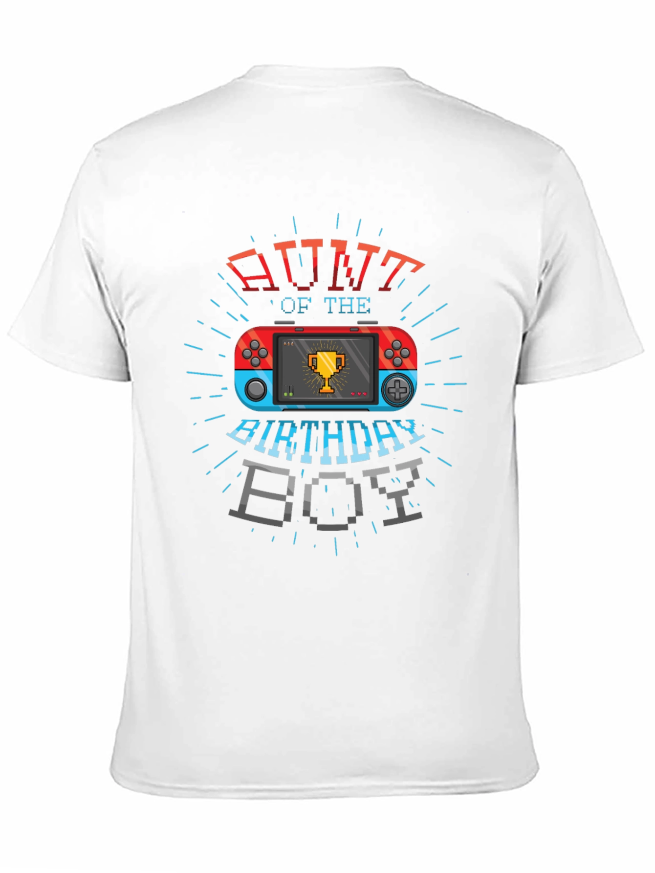 Aunt of the Birthday Boy Gaming T-Shirt