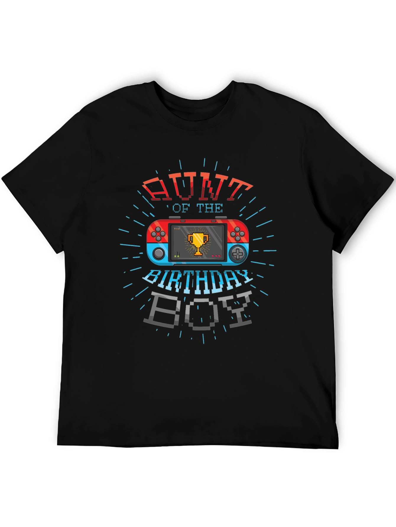 Aunt of the Birthday Boy Gaming T-Shirt