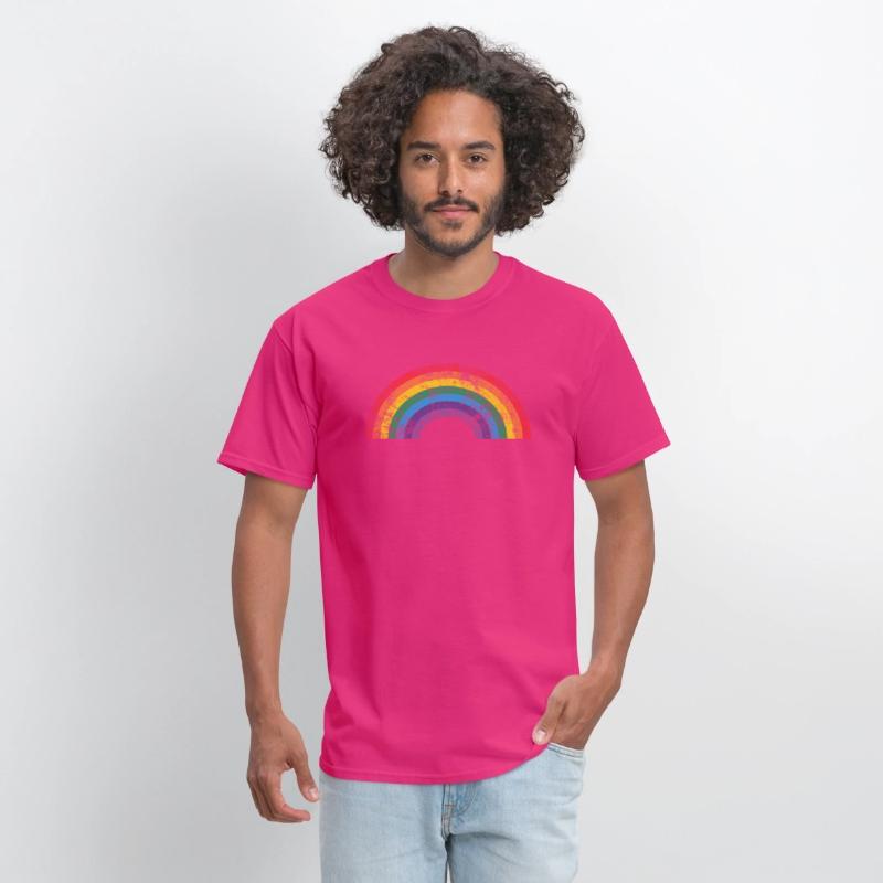 Rainbow 70'S 80'S Style