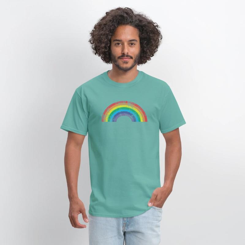 Rainbow 70'S 80'S Style