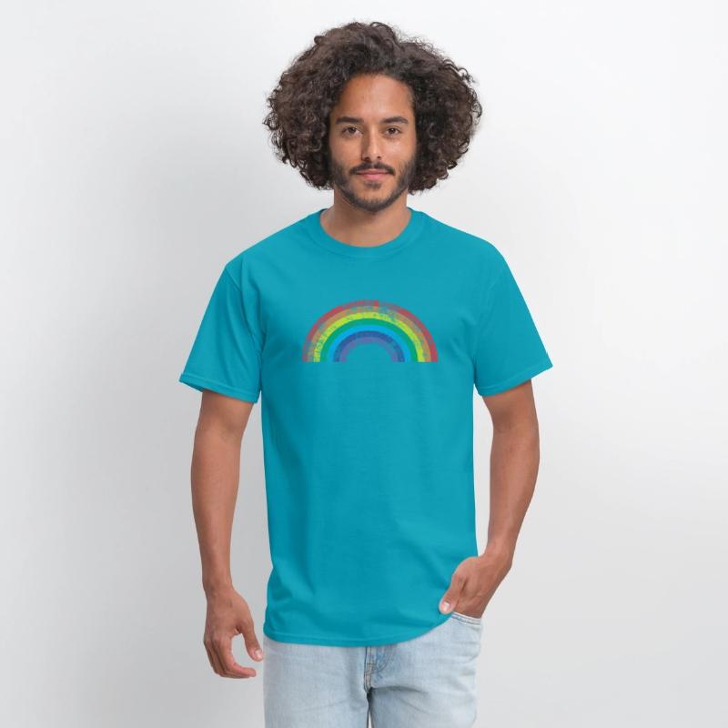 Rainbow 70'S 80'S Style