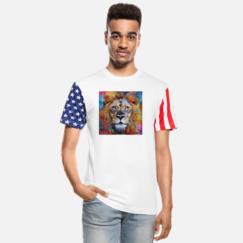 "Rainbow Roar – Colorful Majesty