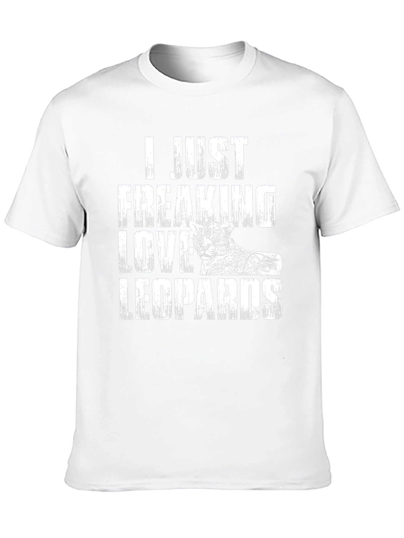 I Love Leopards Graphic T-Shirt
