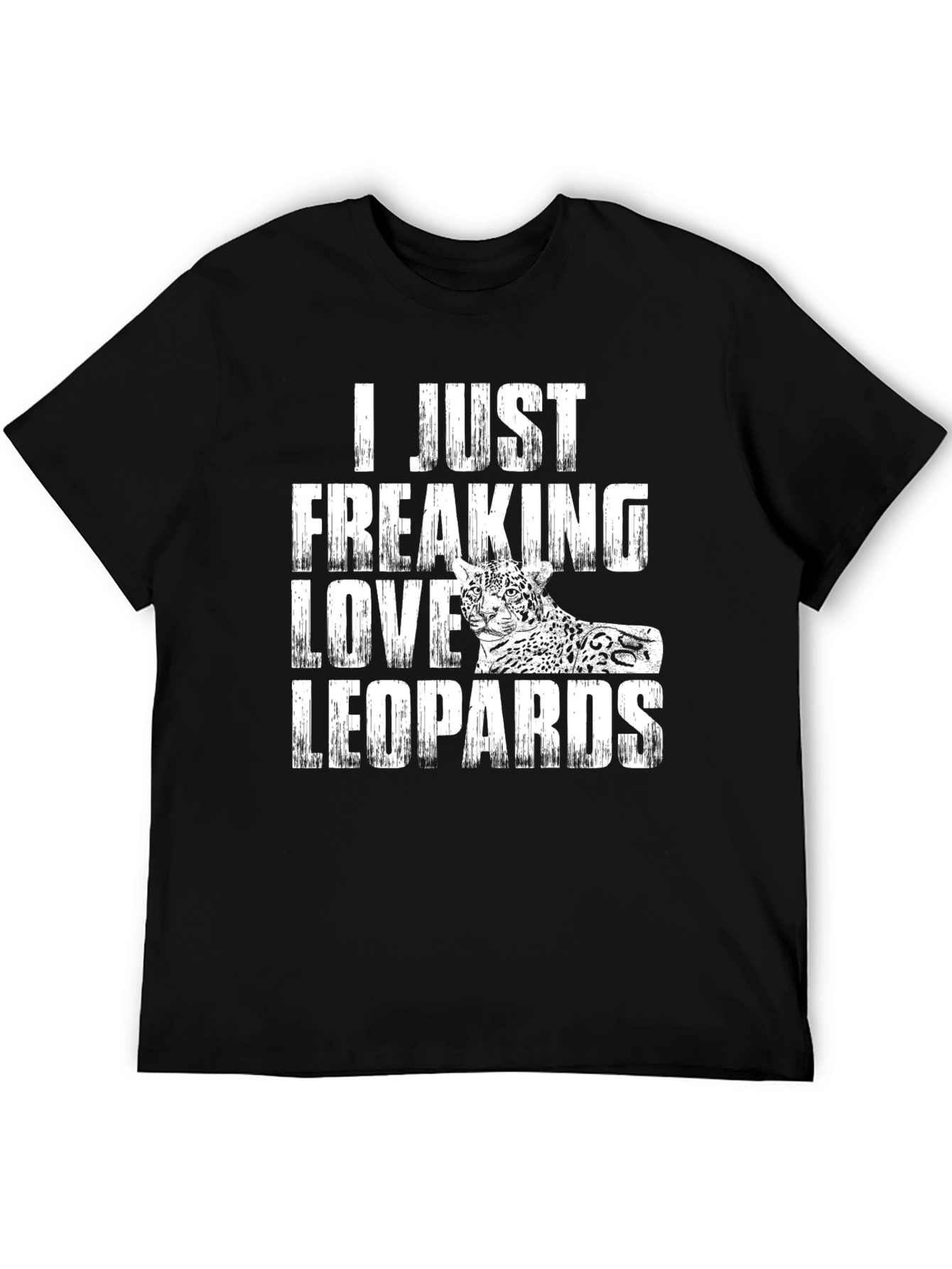 I Love Leopards Graphic T-Shirt