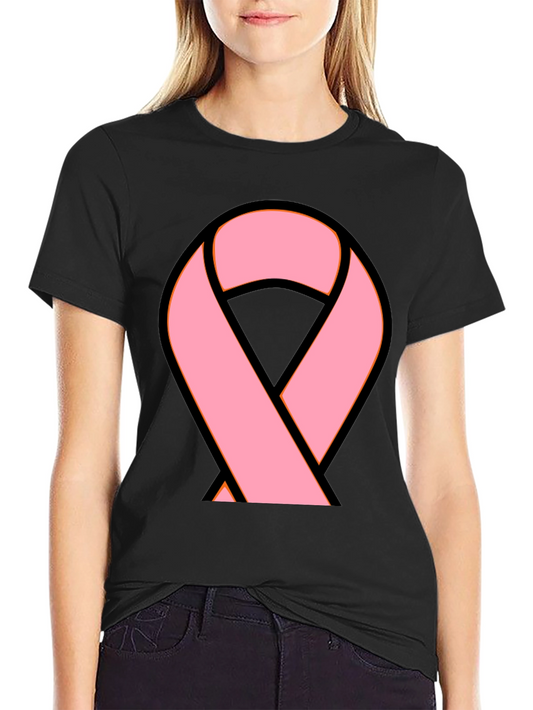 Awareness Ribbon Graphic Tee - Unisex Black T-Shirt