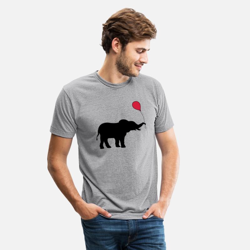 Red balloon elephant gift