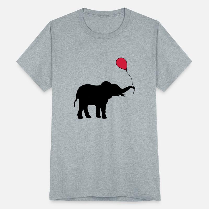 Red balloon elephant gift